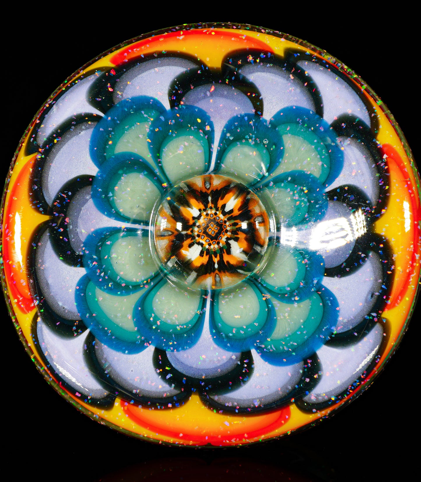Rainbow Dot and Chipstack Crushed Opal Mini Cruizer