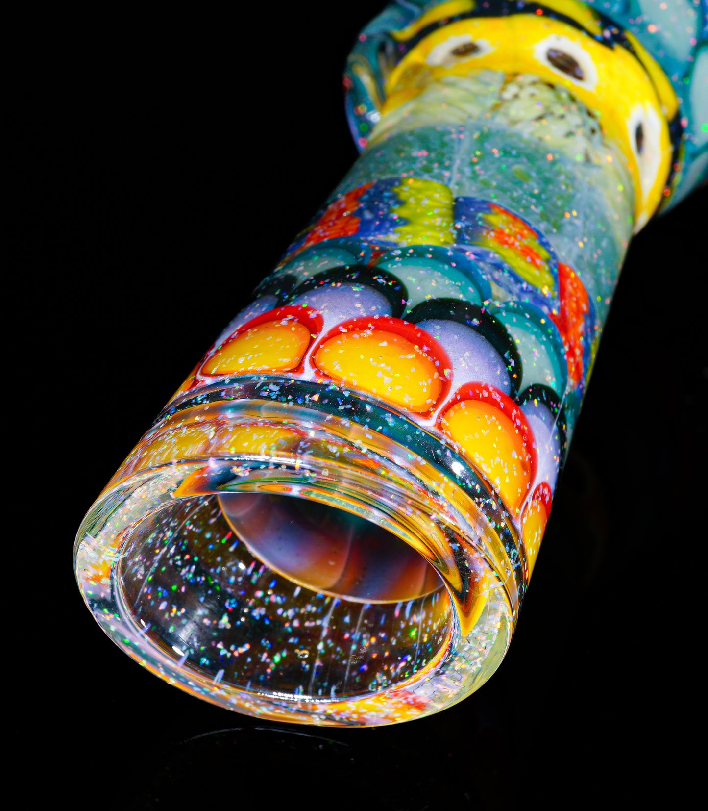 Rainbow Dot and Chipstack Crushed Opal Mini Cruizer