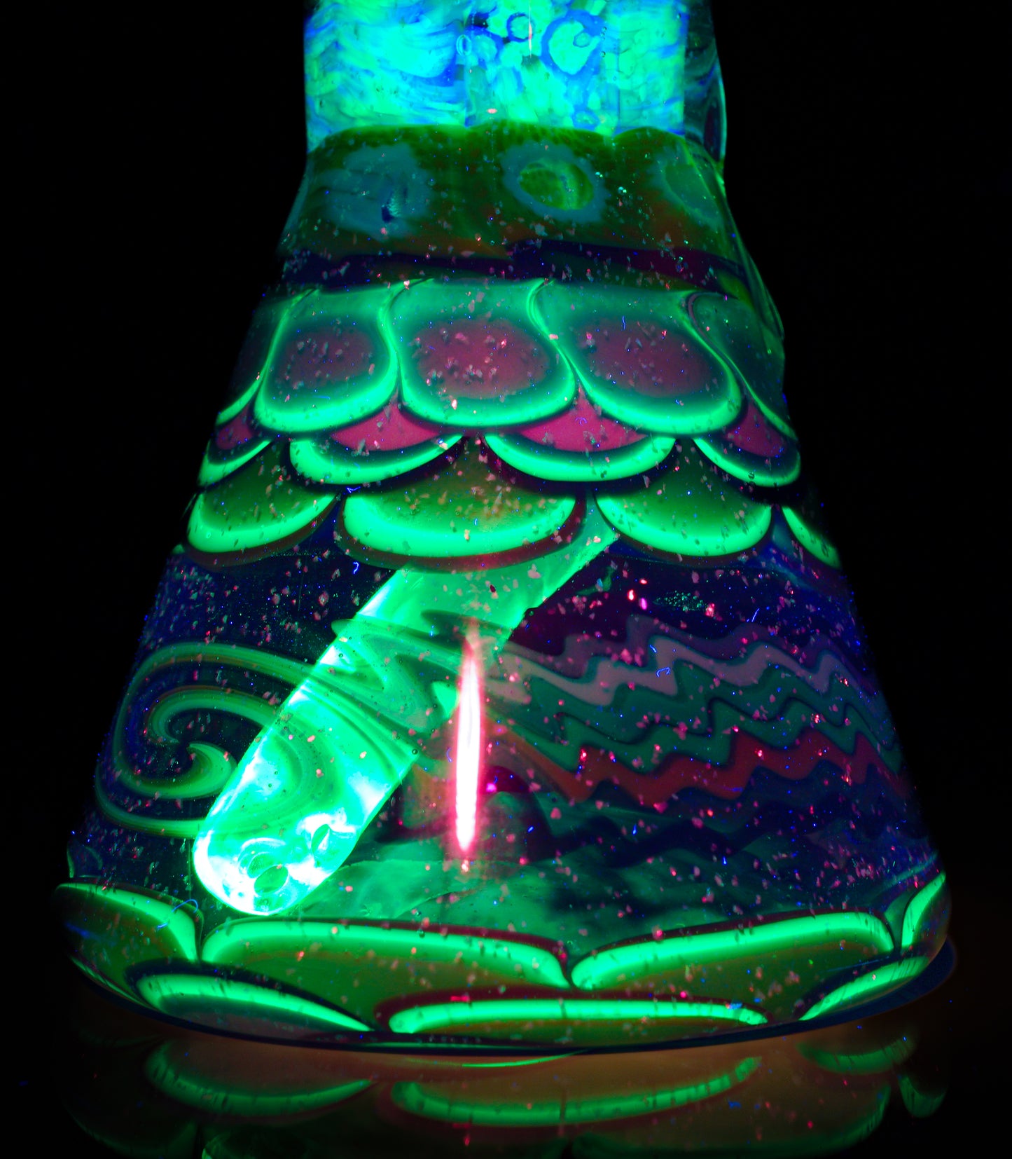 Rainbow Dot and Chipstack Crushed Opal Mini Cruizer