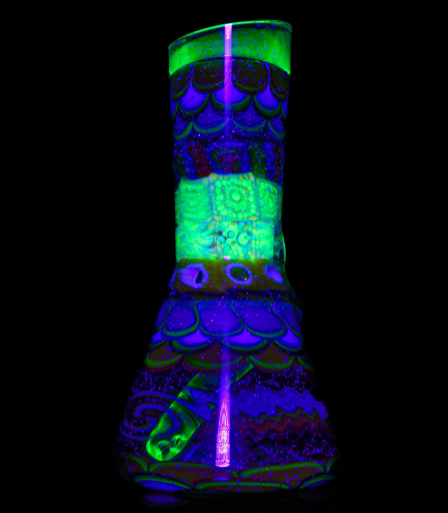 Rainbow Dot and Chipstack Crushed Opal Mini Cruizer