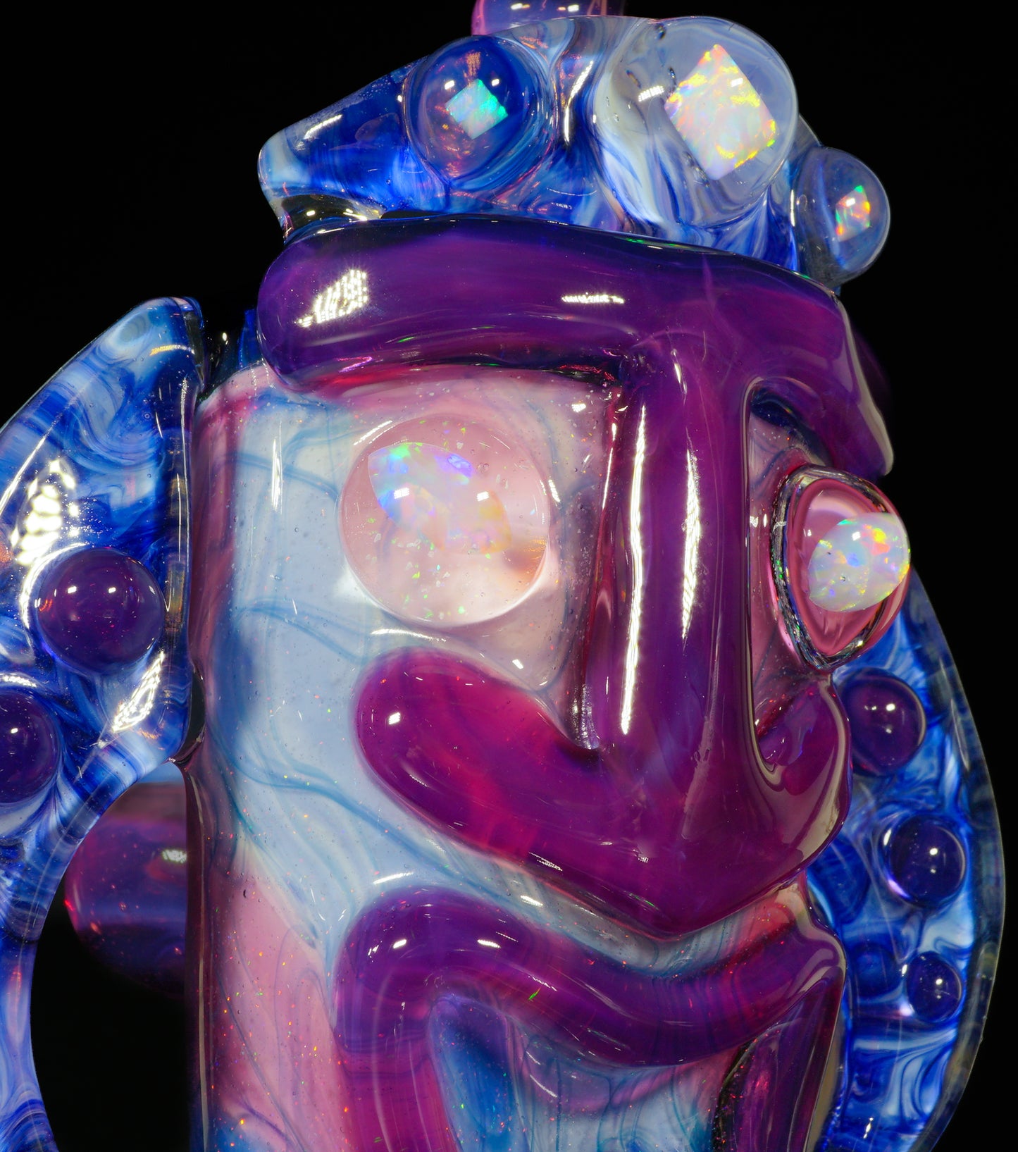 Crushed Opal UV Scribble Tech Tiki
