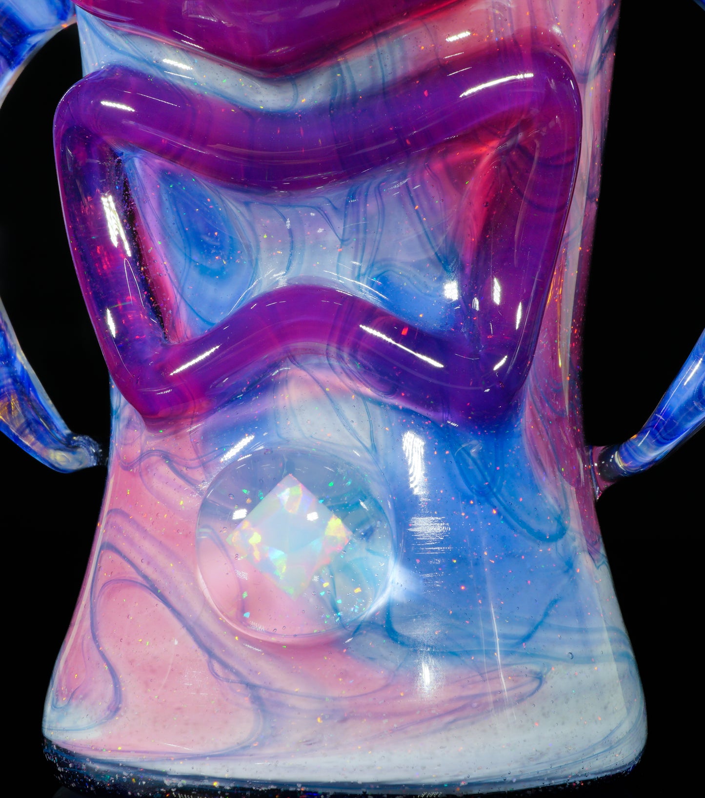 Crushed Opal UV Scribble Tech Tiki