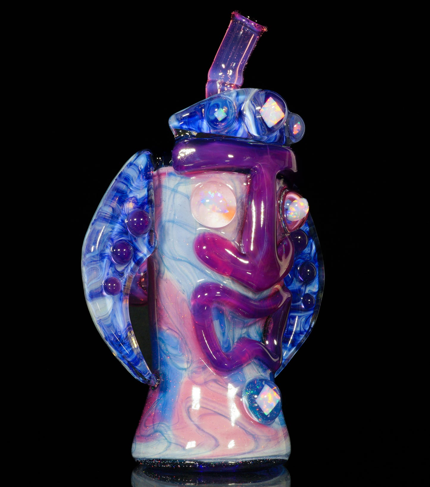 Crushed Opal UV Scribble Tech Tiki