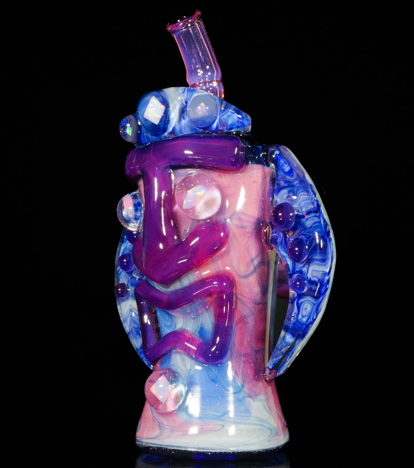 Crushed Opal UV Scribble Tech Tiki