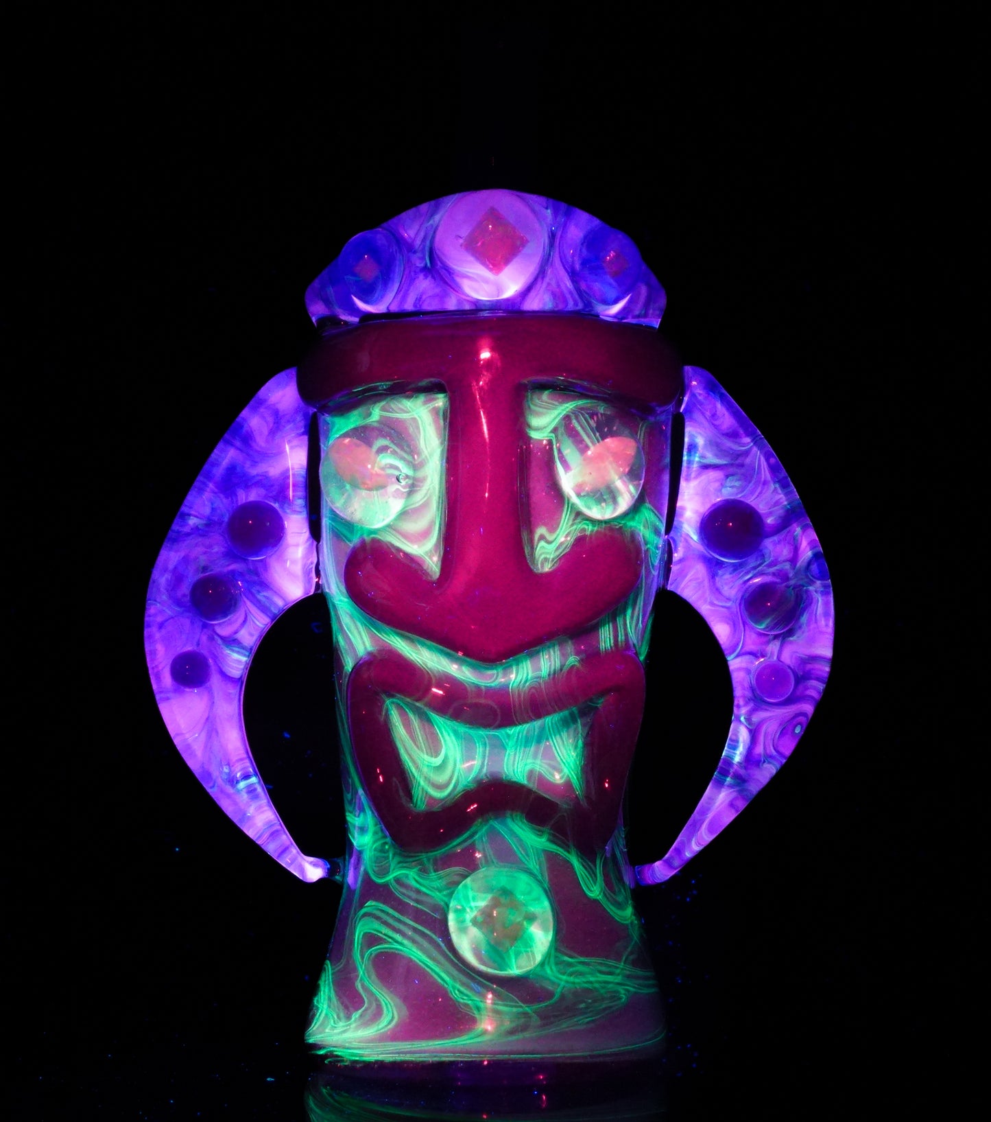 Crushed Opal UV Scribble Tech Tiki