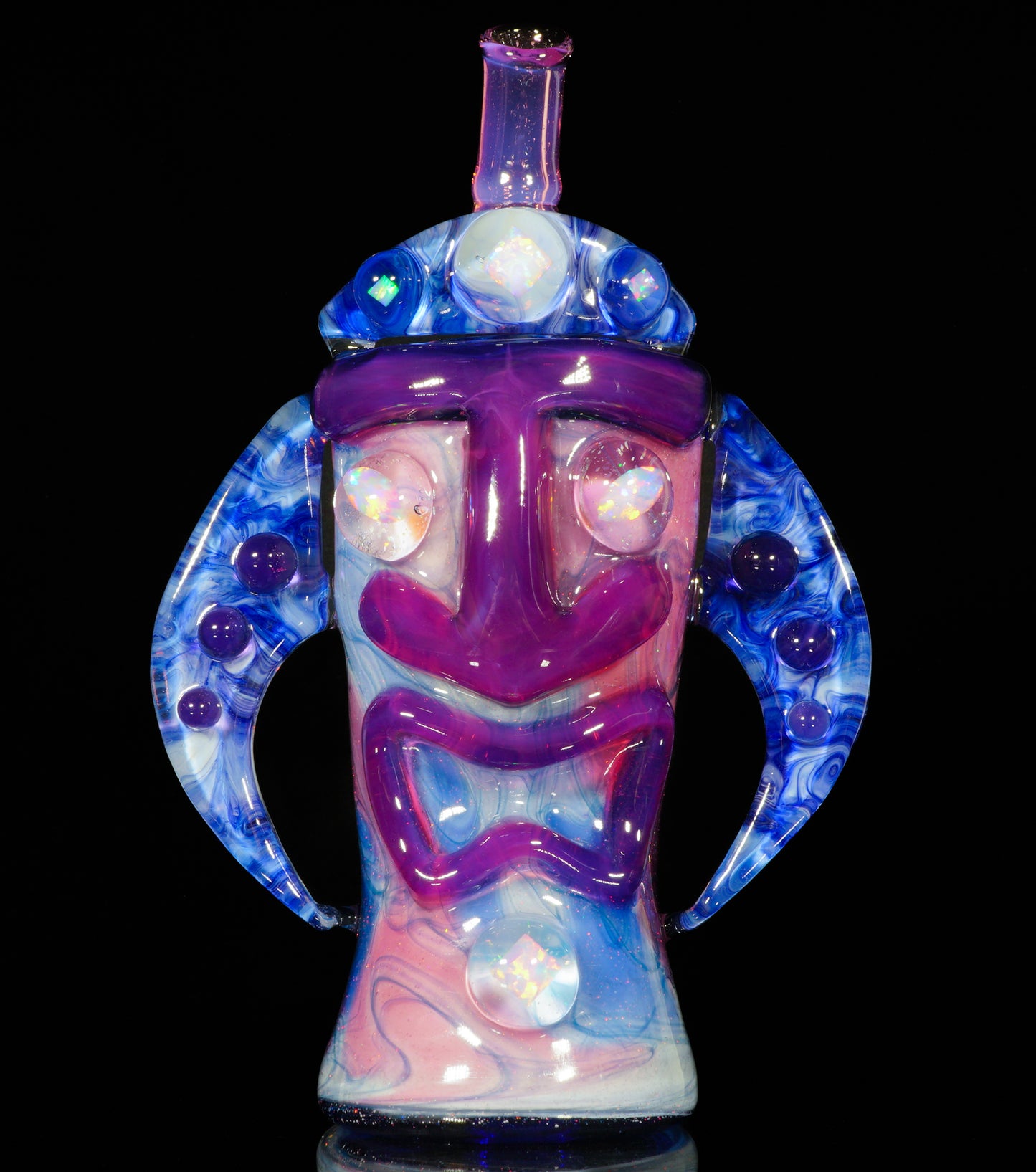 Crushed Opal UV Scribble Tech Tiki
