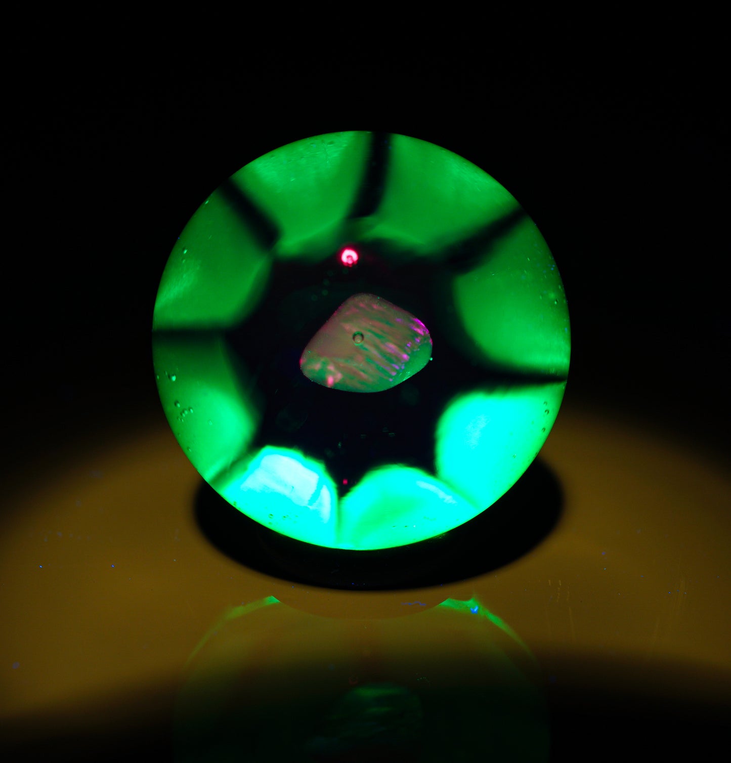 Opal and Dotstack Medium Slurper Marble