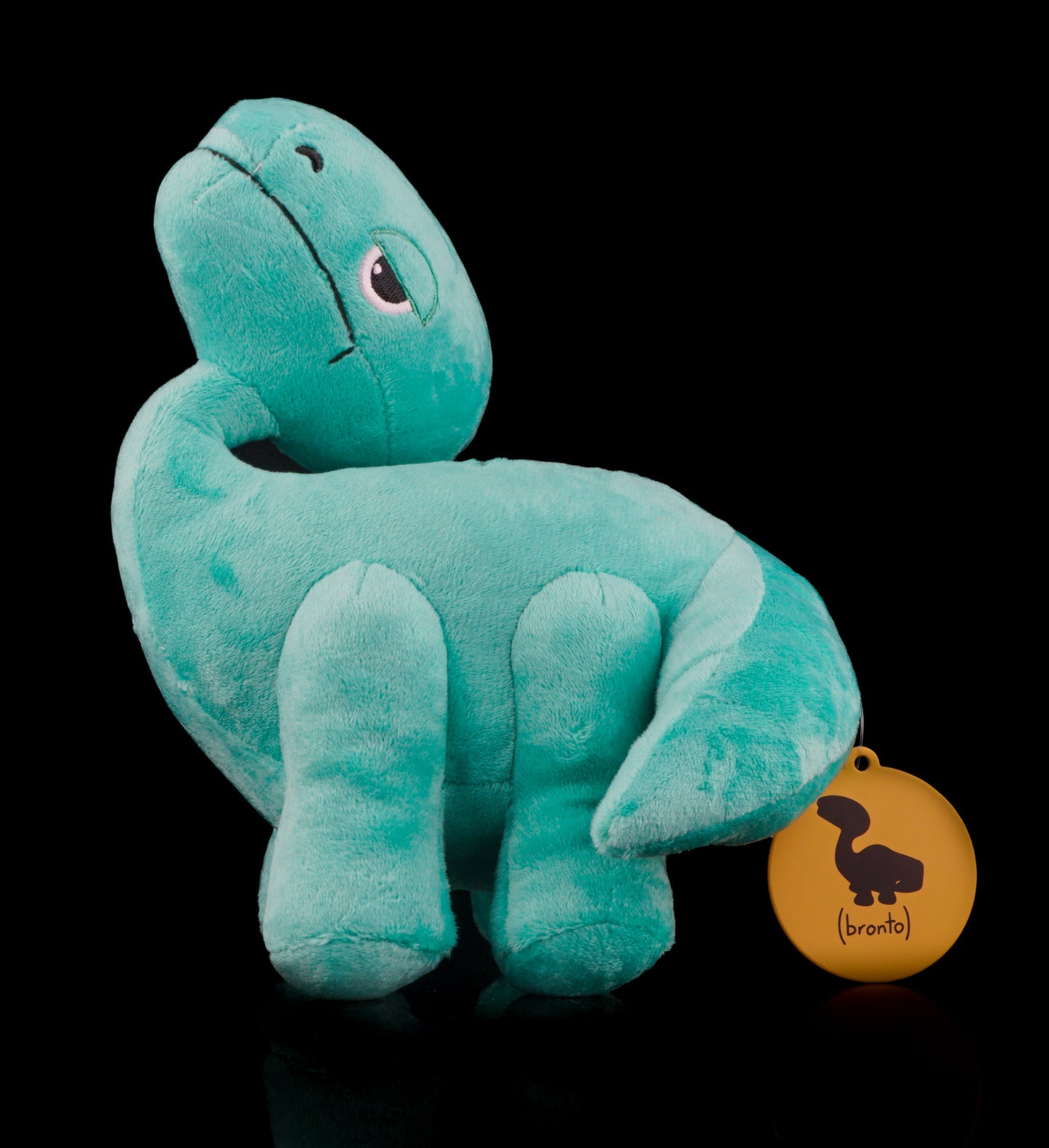 Mini Teal Bronto Plush Toy