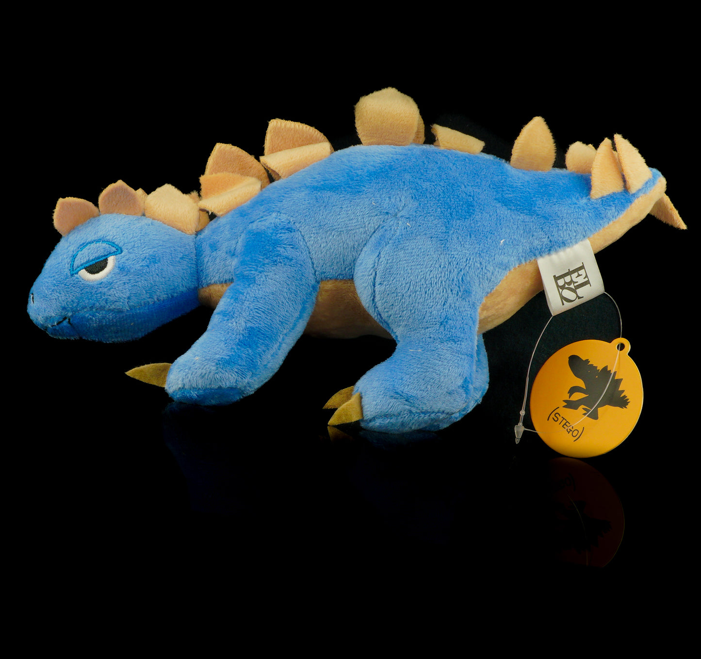 Mini Blue Stego Plush Toy