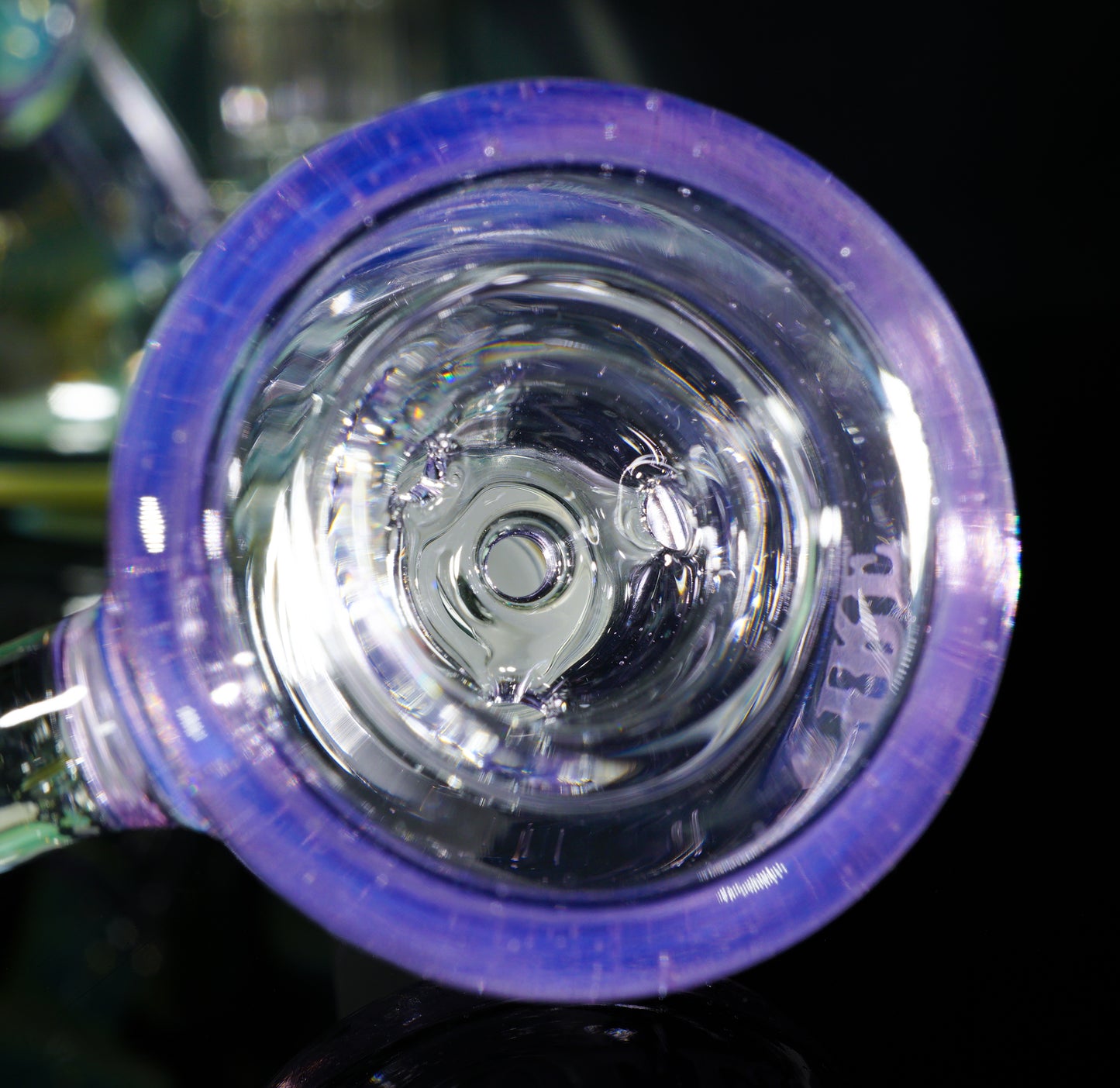 Rose Quartz and Titan Reactor Beaker + Ash Catcher + Slide