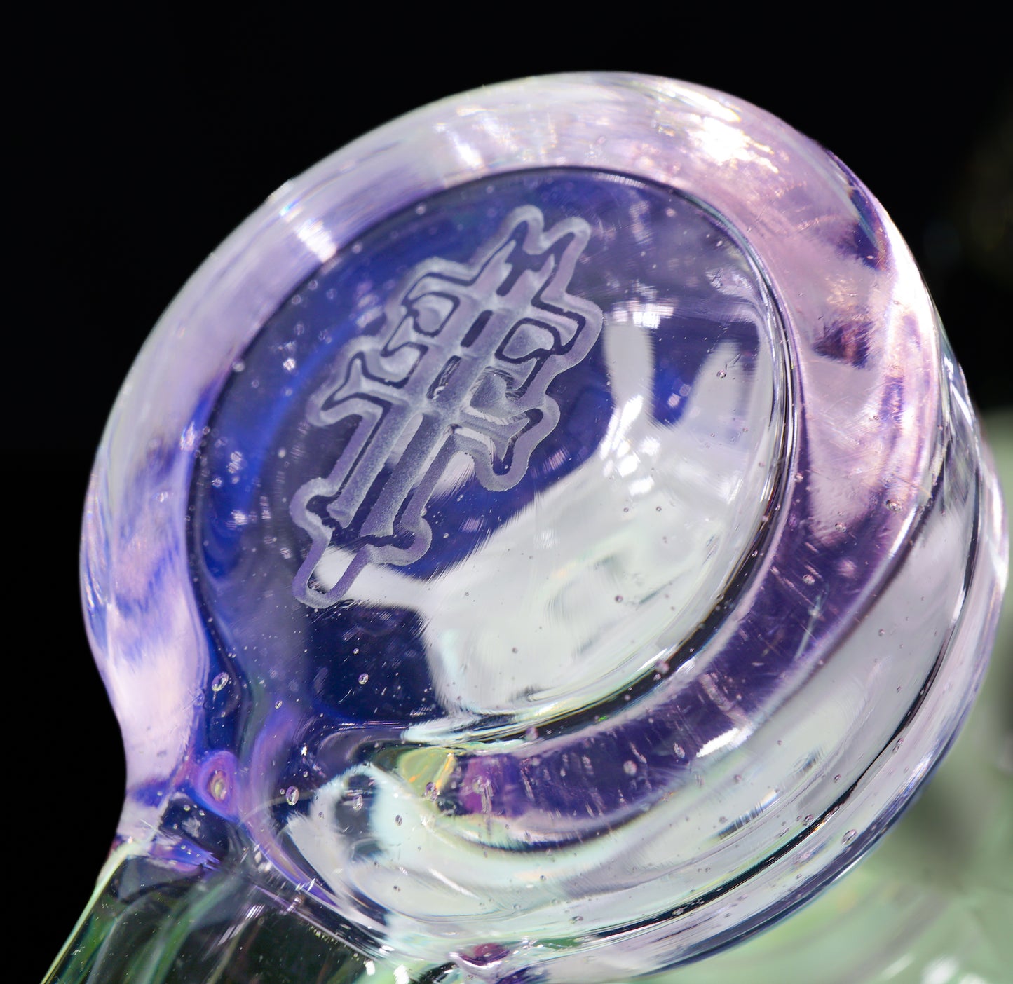 Rose Quartz and Titan Reactor Beaker + Ash Catcher + Slide
