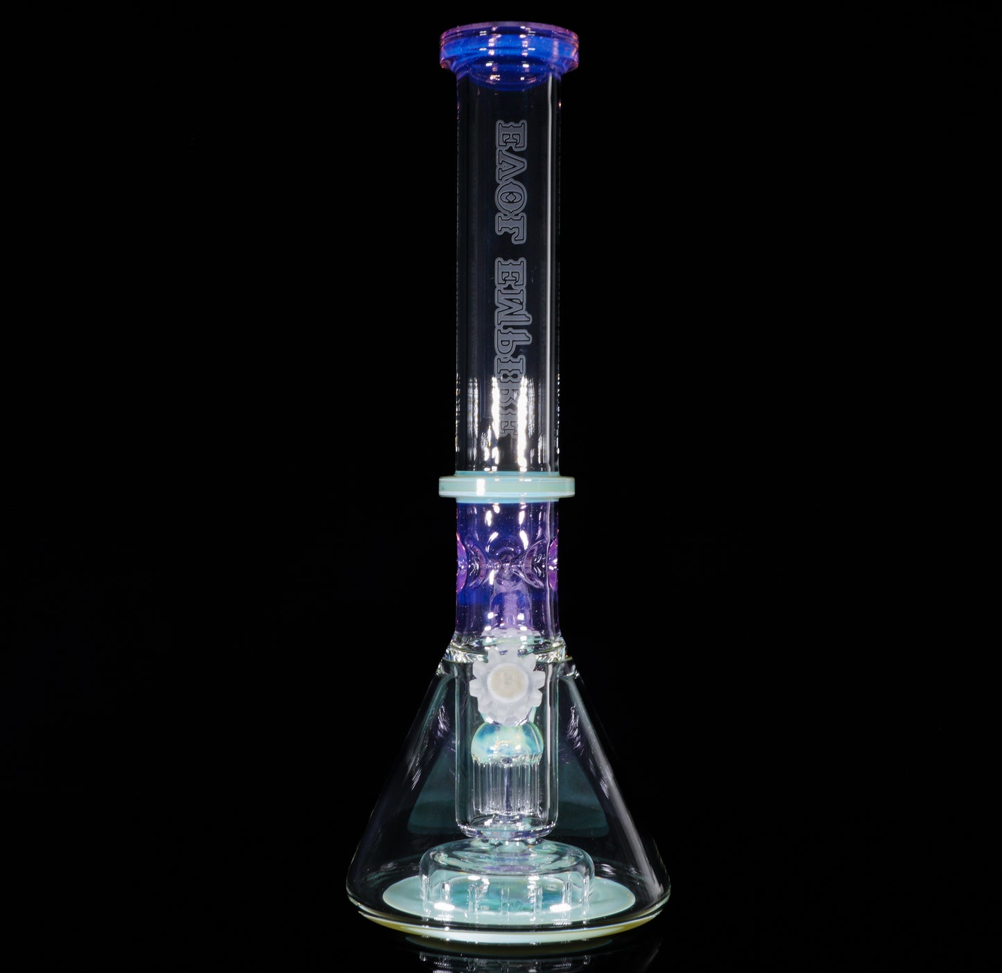Rose Quartz and Titan Reactor Beaker + Ash Catcher + Slide