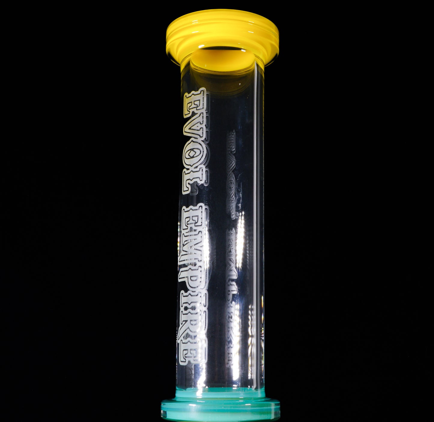 Canary and Aqua Azul Reactor Beaker + Ash Catcher + Slide
