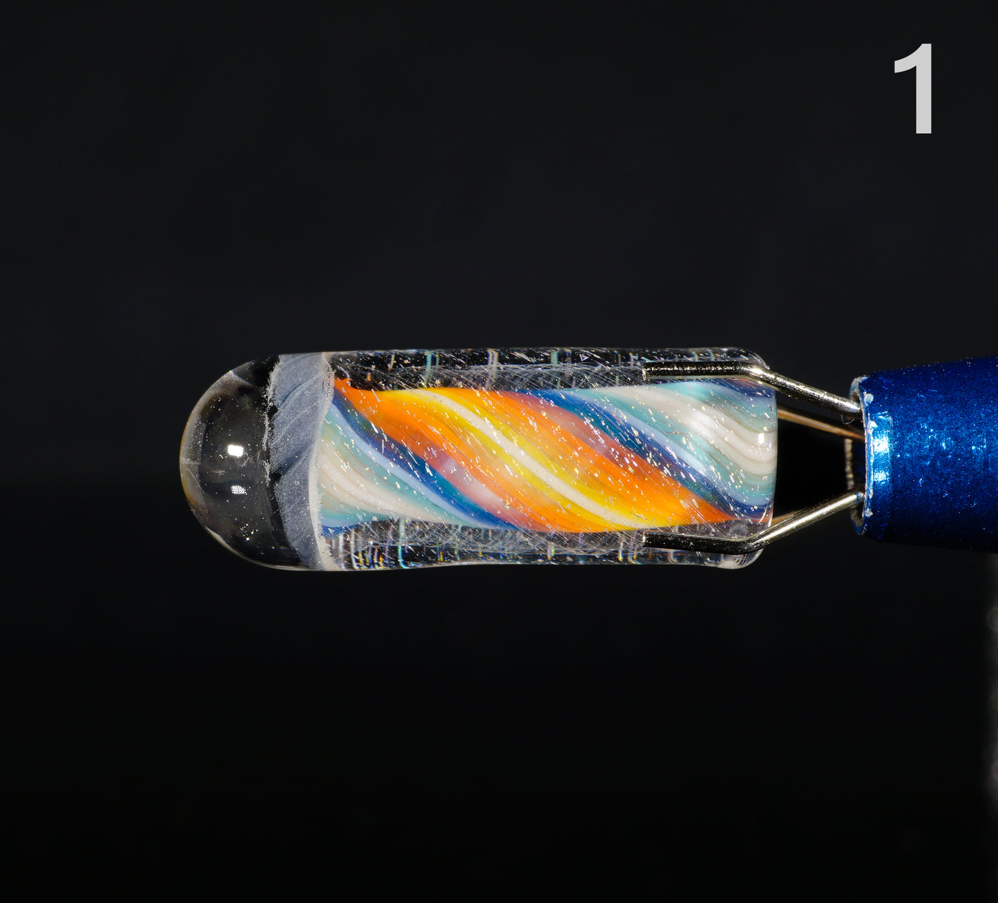 UV Fire and Ice Dichro Pillar - various designs (single)