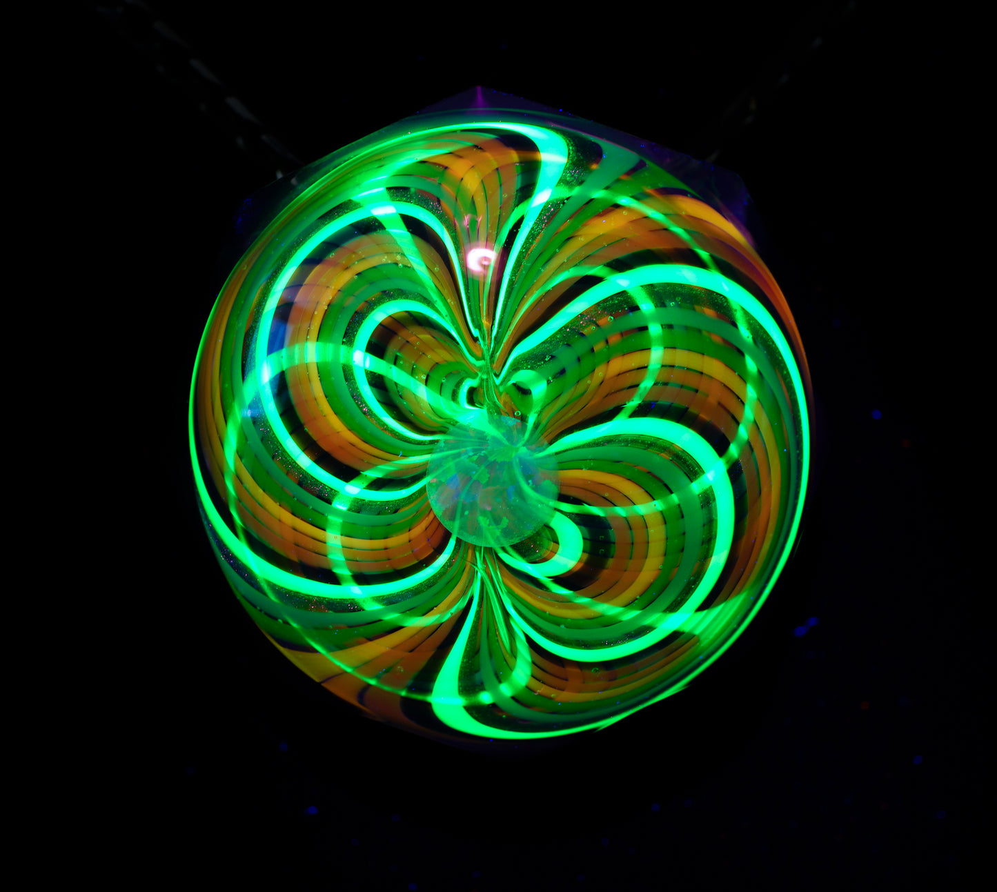Faceted Royal Jelly Rainbow Retti Opal Pendant no.5