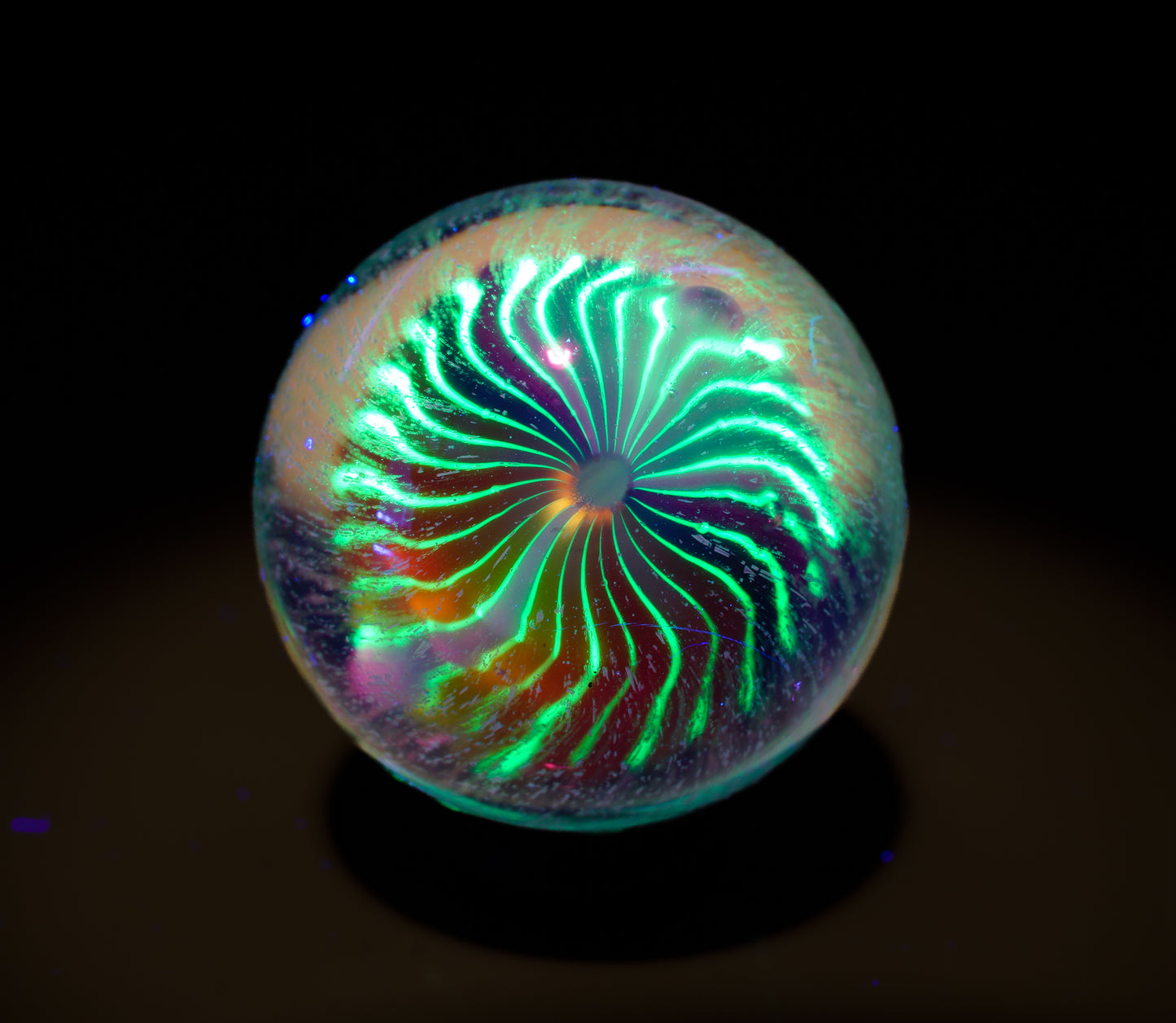 Small UV Fire and Ice Dichro Slurper Marble no.3