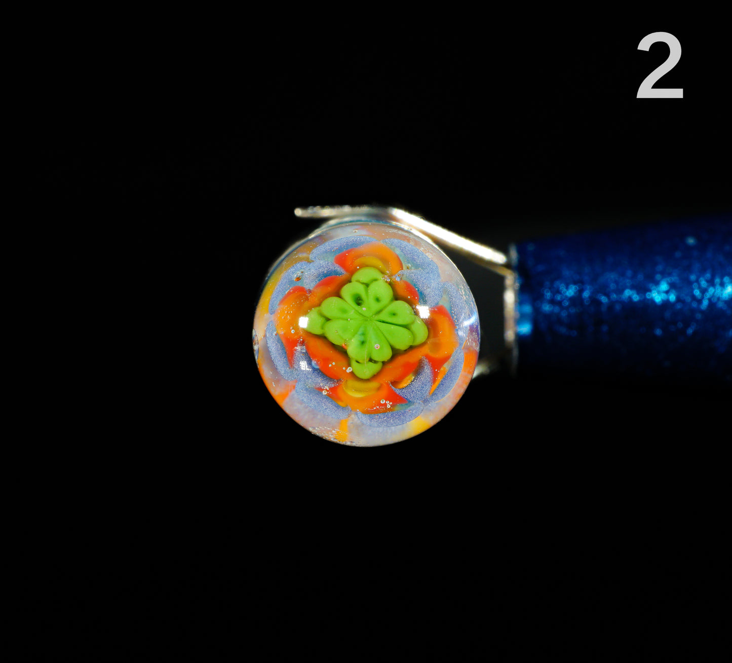 UV Fire and Ice Dichro Pillar - various designs (single)