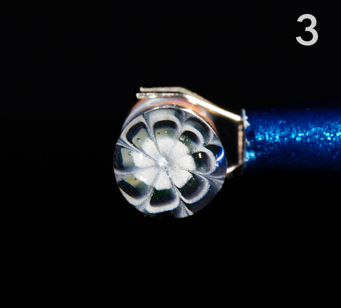 UV Fire and Ice Dichro Pillar - various designs (single)