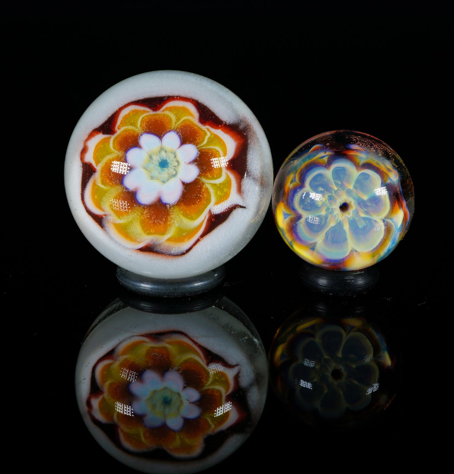 Fire Fade Flower Mandala Slurper Starter Set (25mm)