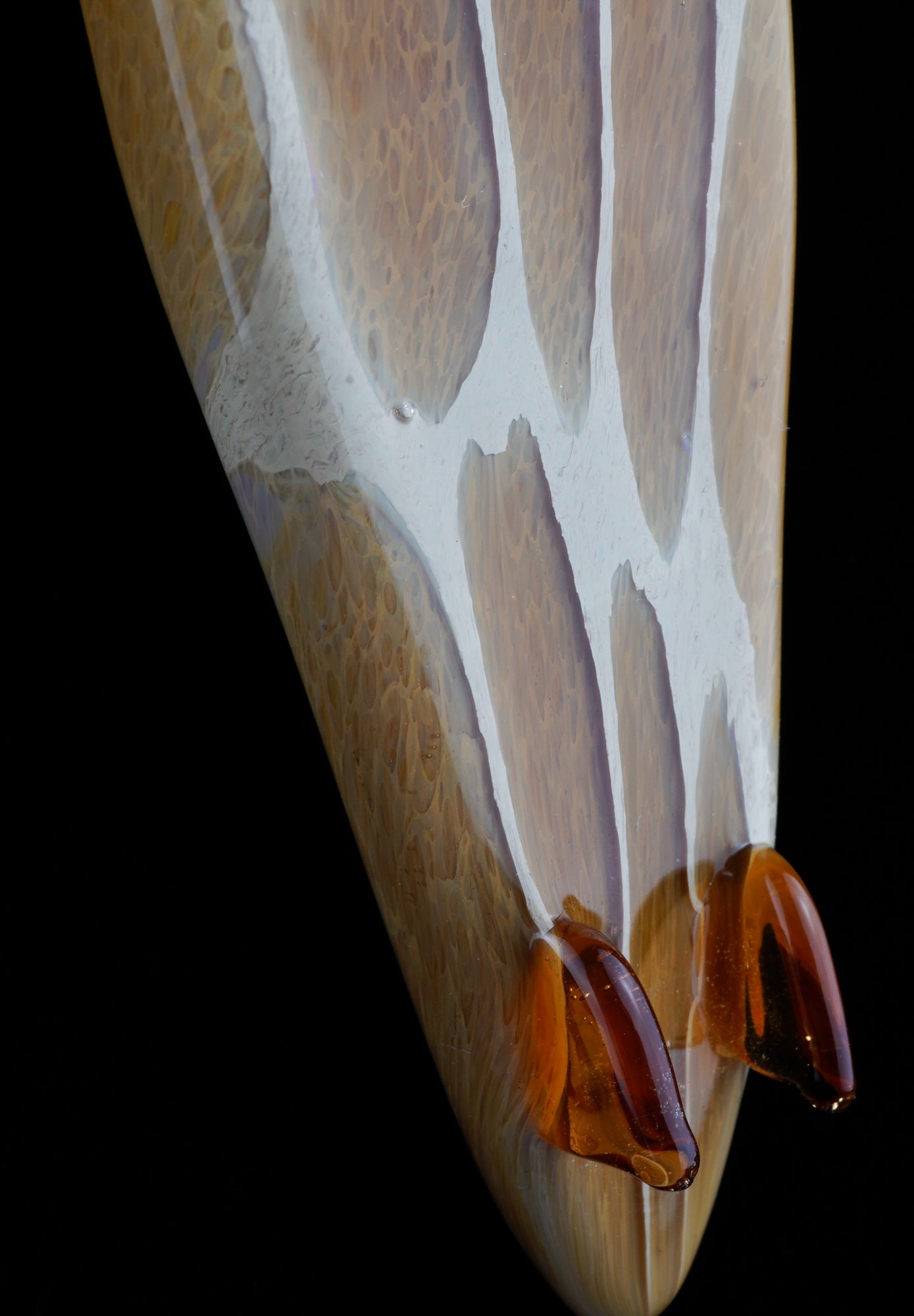 Giraffe Wipeout Wave + Surfboard Pendant