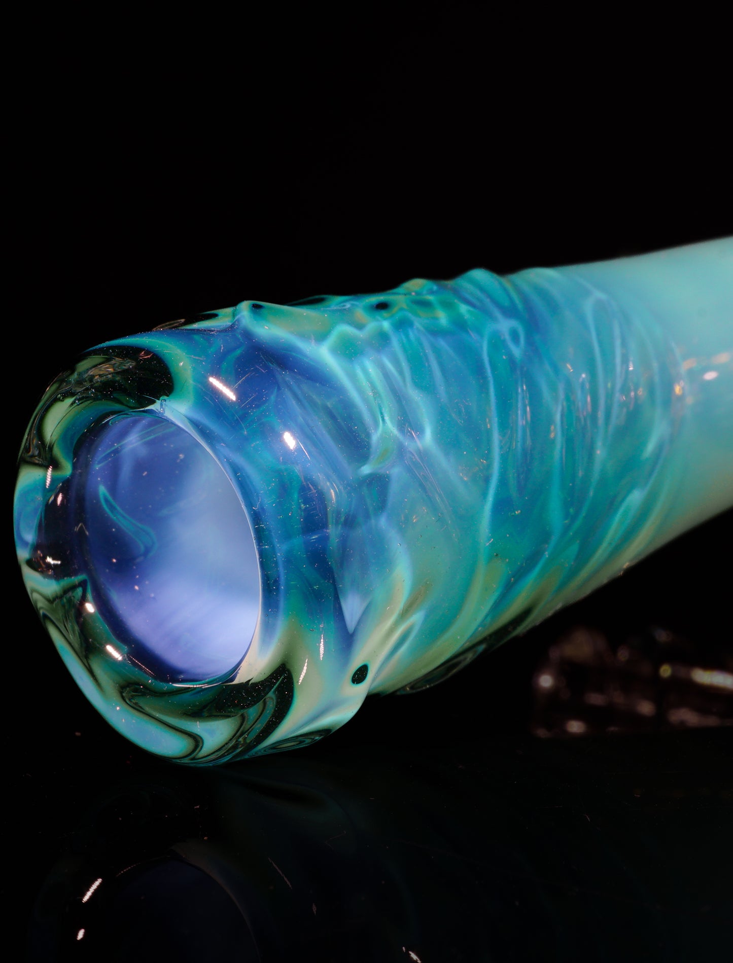Emerald Mint and Ghost Ice Cave Beaker