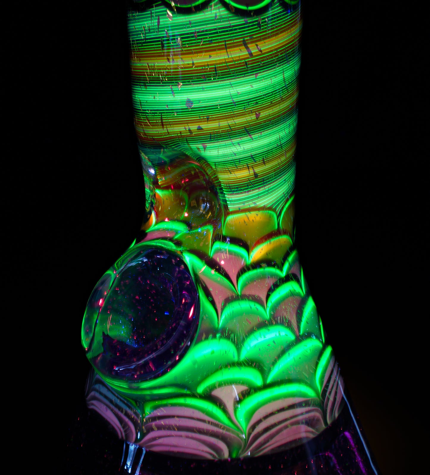Gold Amethyst Crushed Opal Cruizer