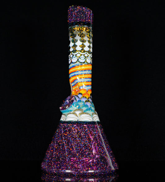 Gold Amethyst Crushed Opal Cruizer