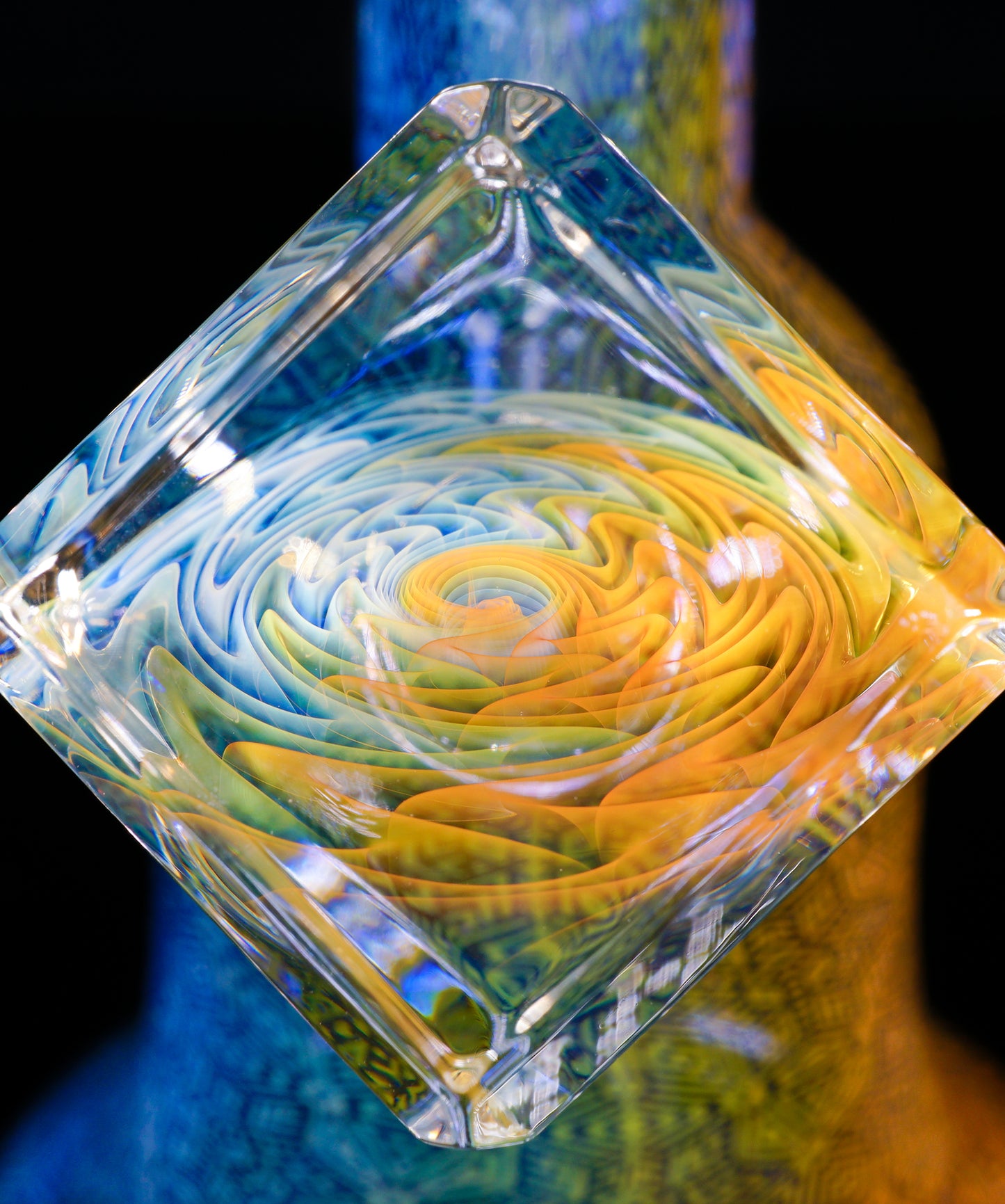 Fume, Opal and Royal Jelly Extruded Cube Tube