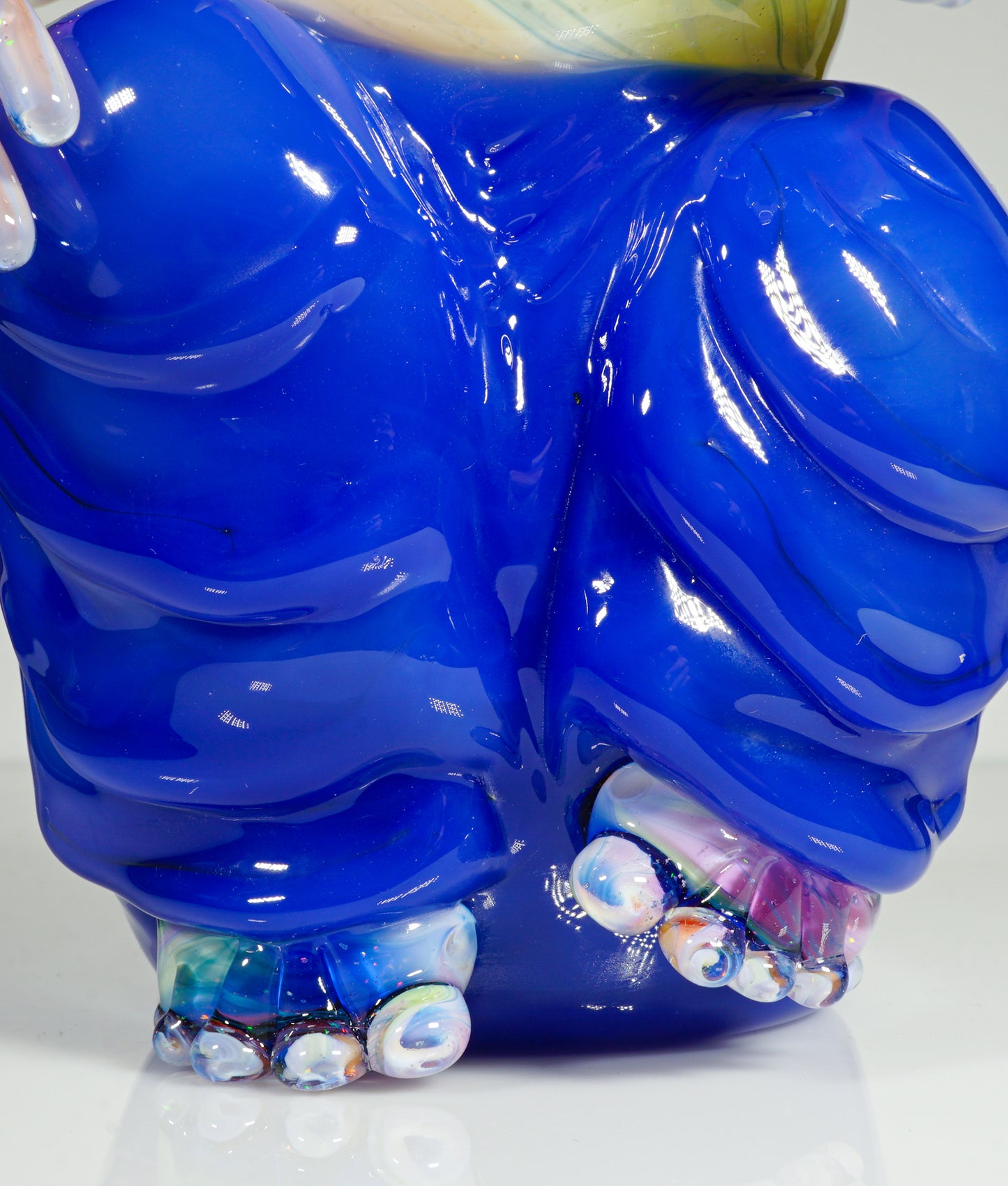 Crushed Opal Rainbow UV Scribble Ganesha
