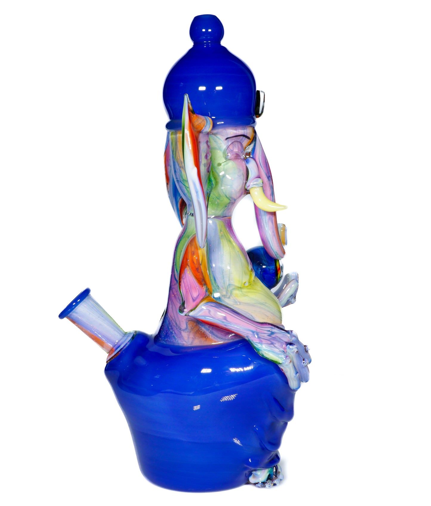 Crushed Opal Rainbow UV Scribble Ganesha