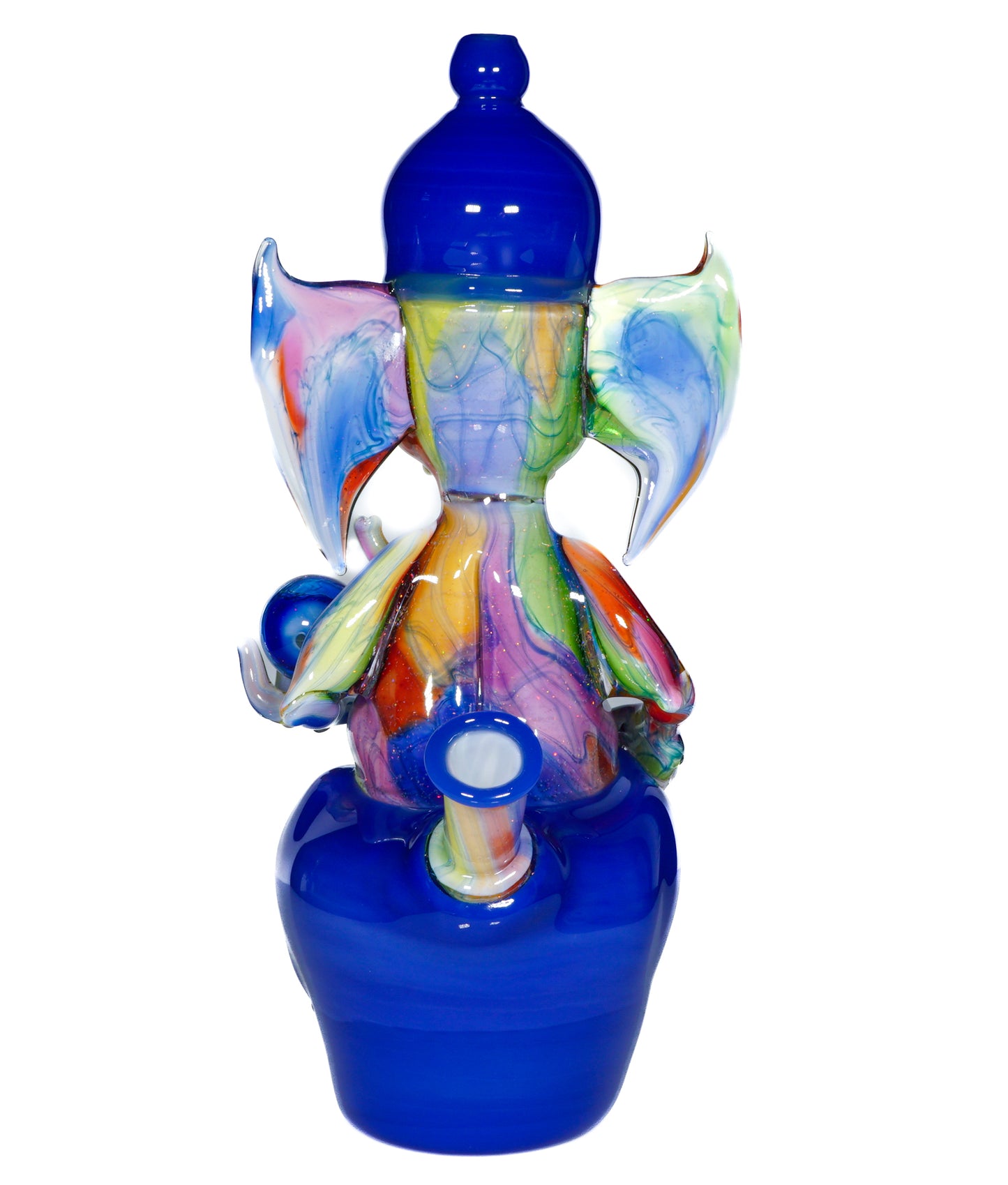 Crushed Opal Rainbow UV Scribble Ganesha