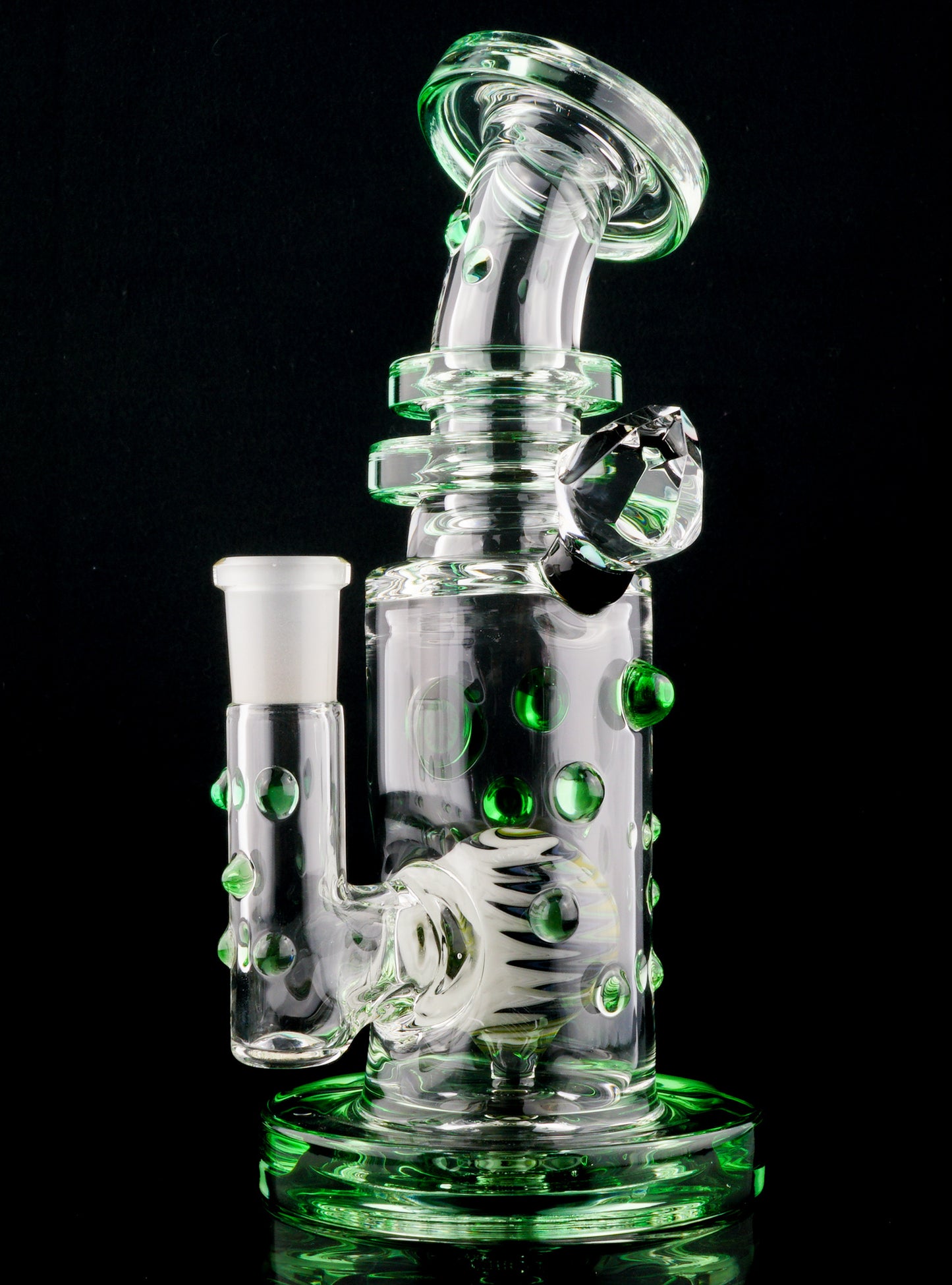 Crippy Mini Tube with Faceted Accent