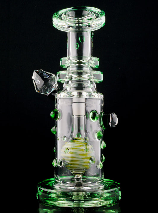 Crippy Mini Tube with Faceted Accent