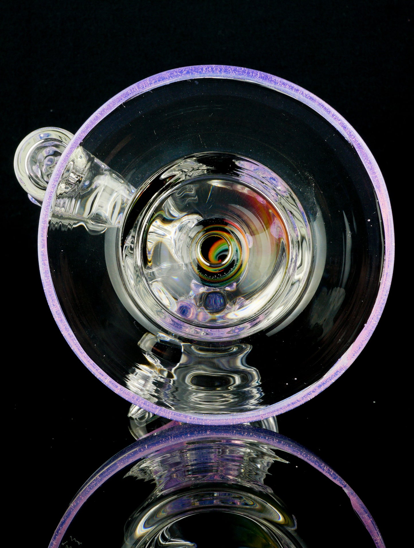 Purple Rain Mini Tube with Faceted Accent