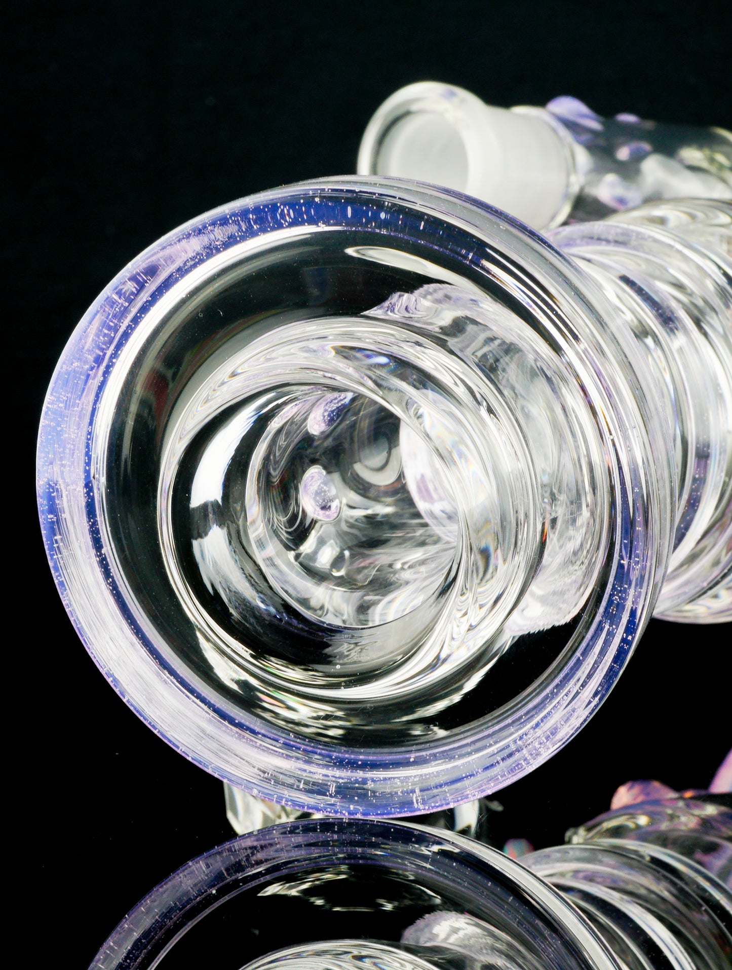 Purple Rain Mini Tube with Faceted Accent