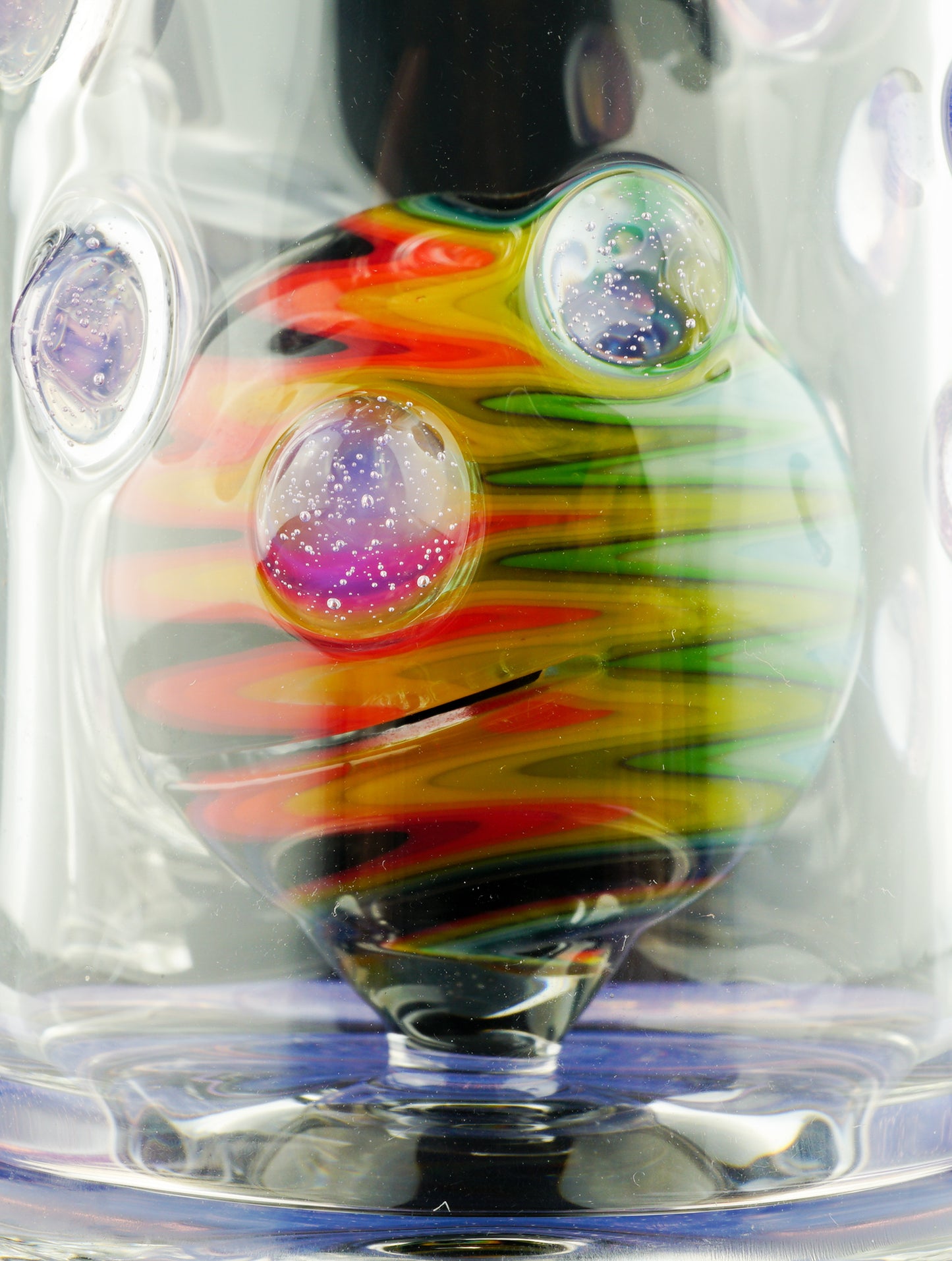 Purple Rain Mini Tube with Faceted Accent