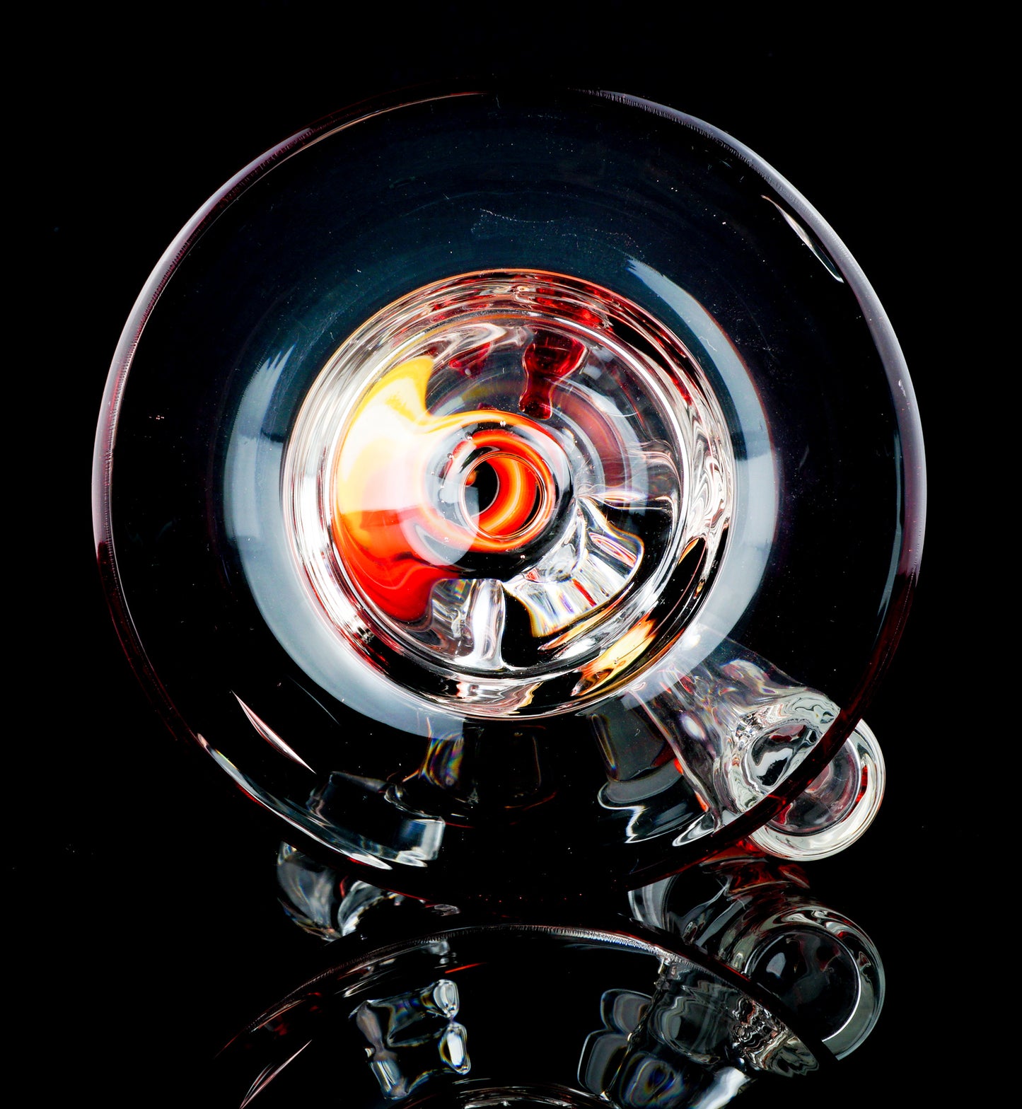 Pomegranate Mini Tube with Faceted Accent