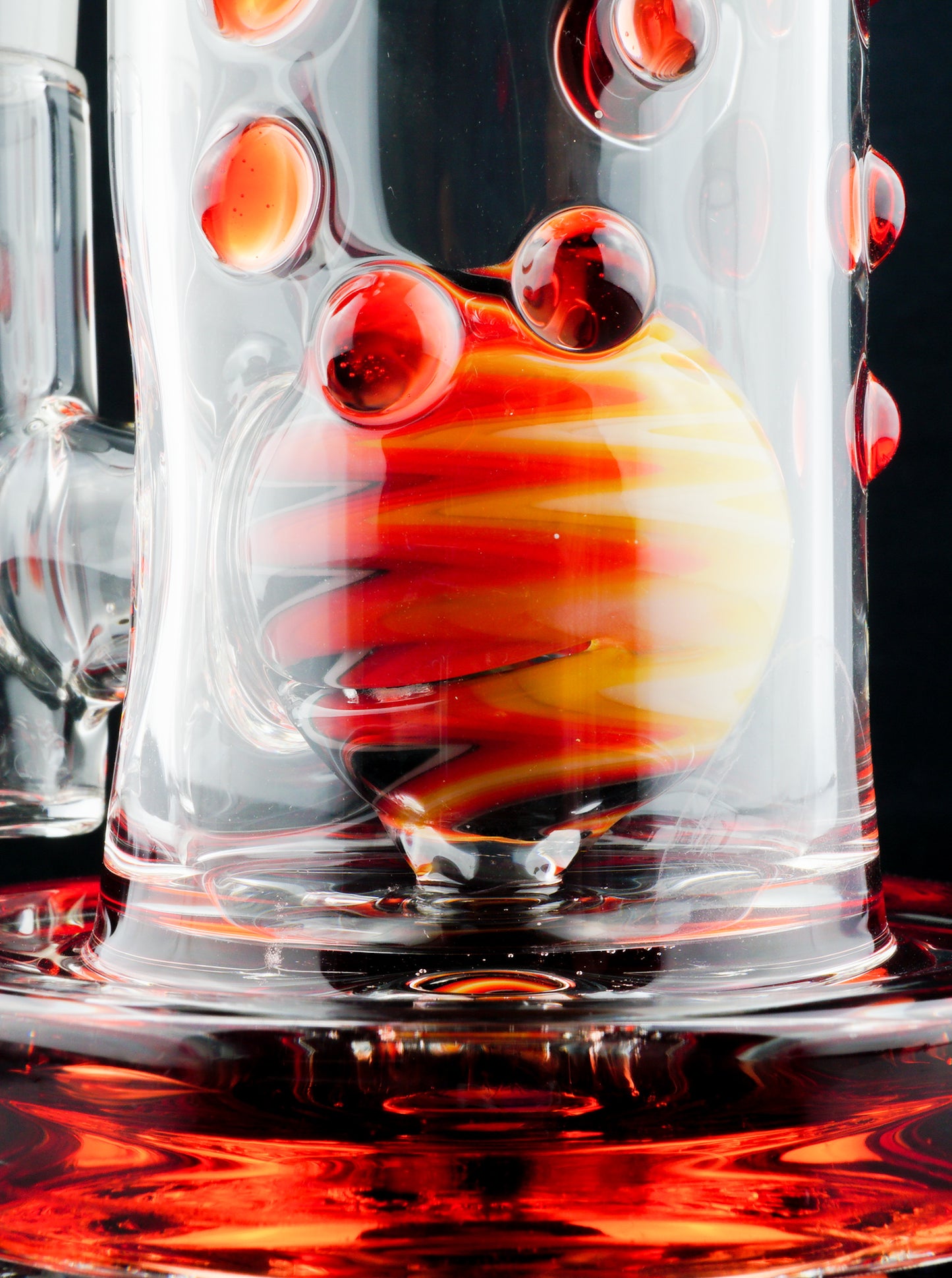 Pomegranate Mini Tube with Faceted Accent