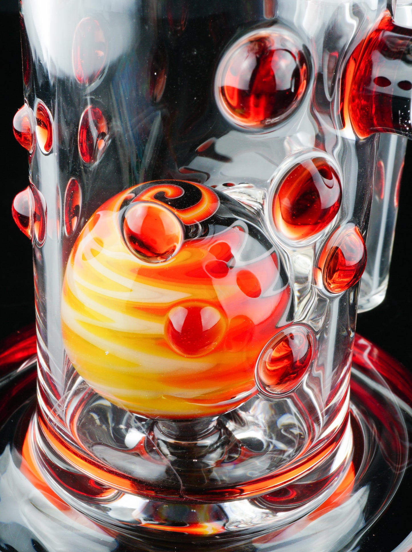 Pomegranate Mini Tube with Faceted Accent