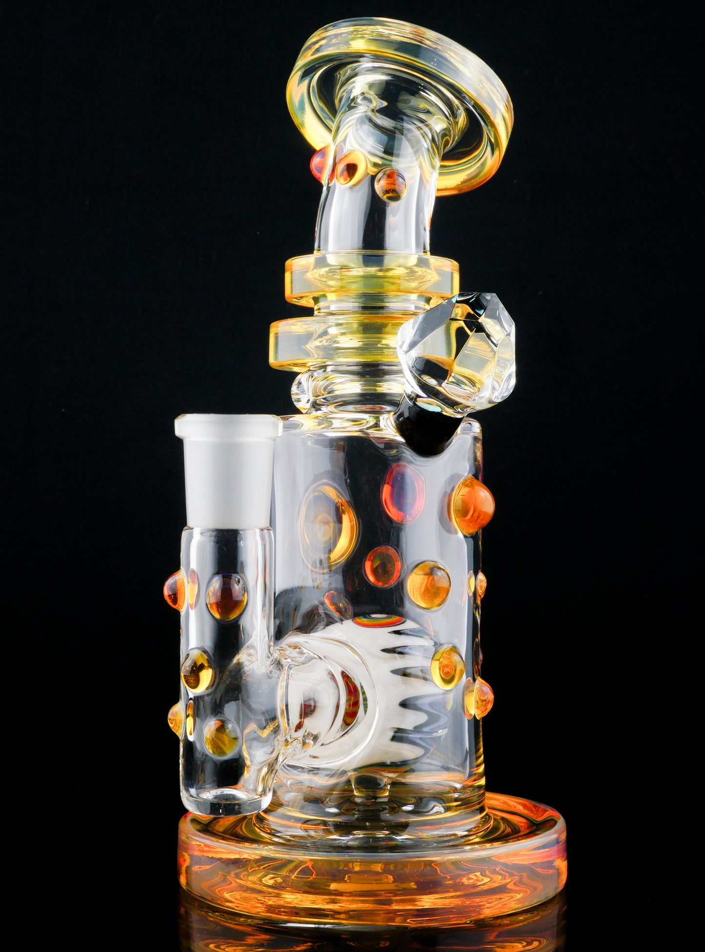 Northstar Yellow Mini Tube with Faceted Accent