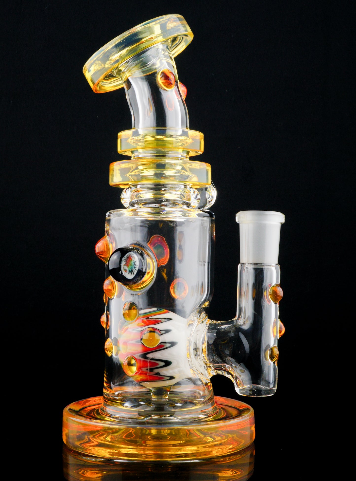 Northstar Yellow Mini Tube with Faceted Accent