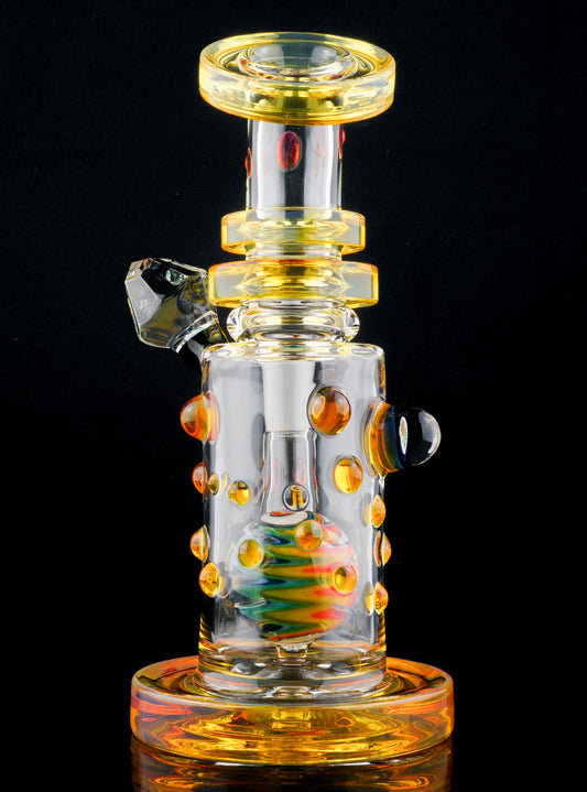 Northstar Yellow Mini Tube with Faceted Accent