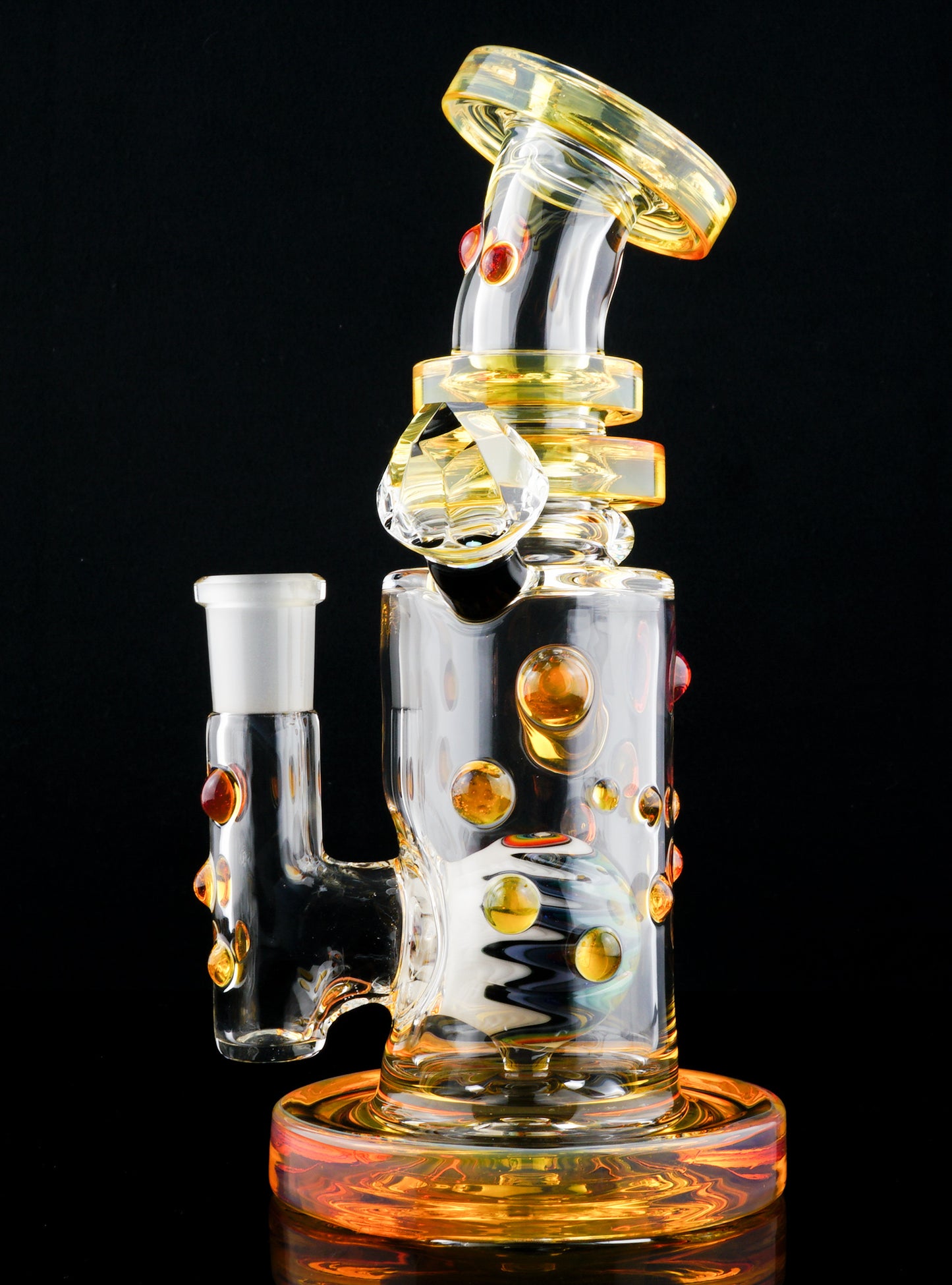 Northstar Yellow Mini Tube with Faceted Accent