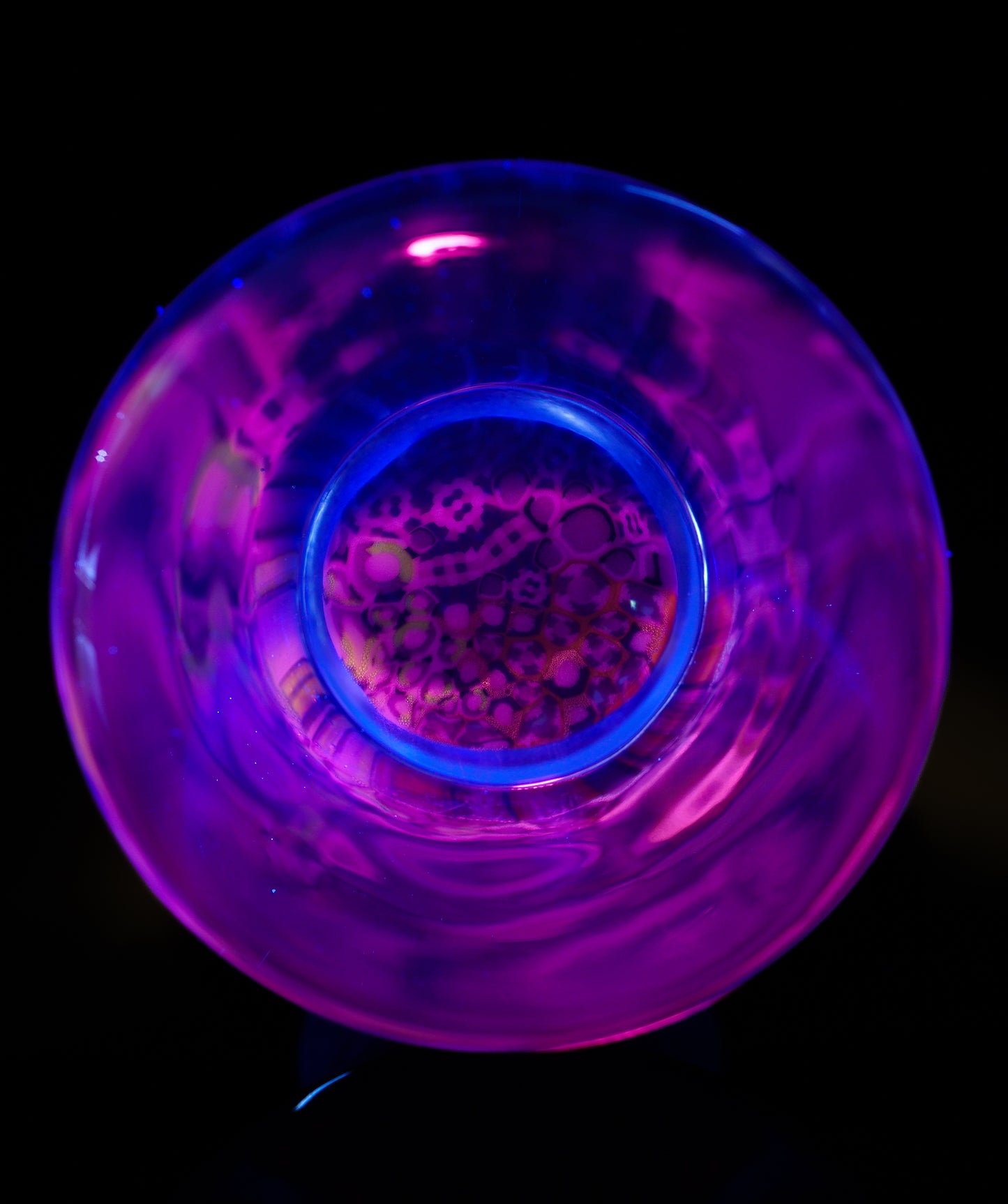 Abstract Murrini Hourglass Jar