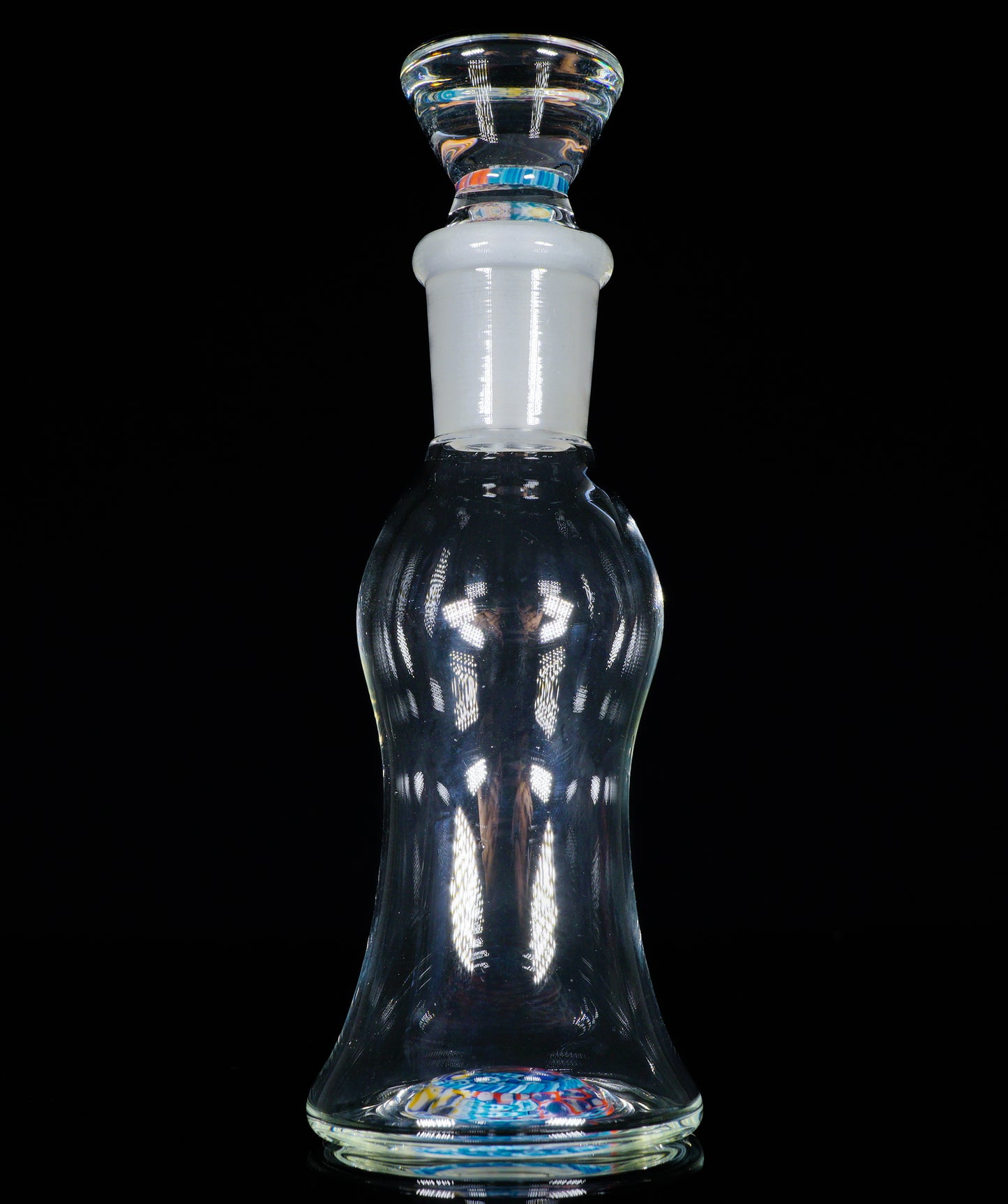 Abstract Murrini Hourglass Jar