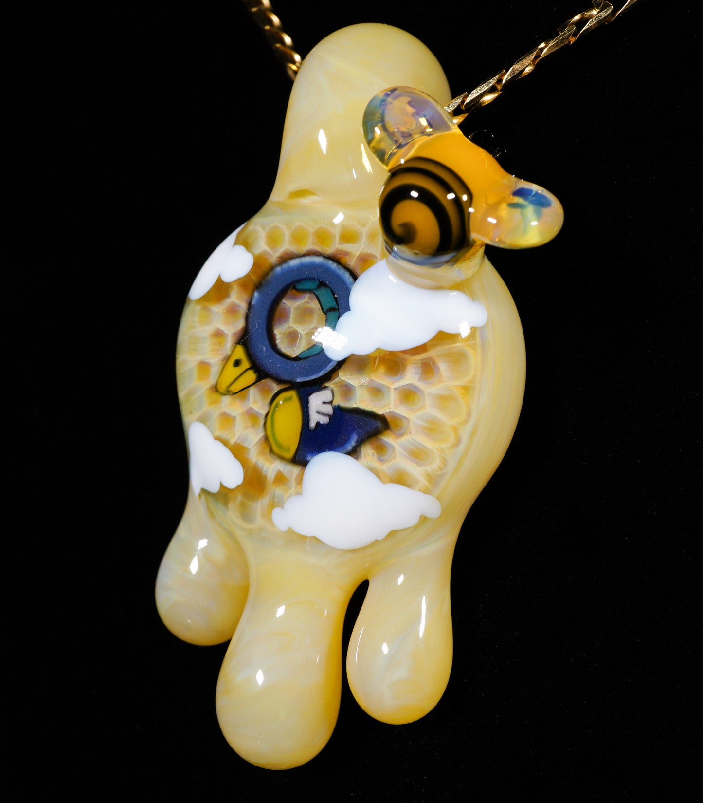 Burd Honeycomb Pendant