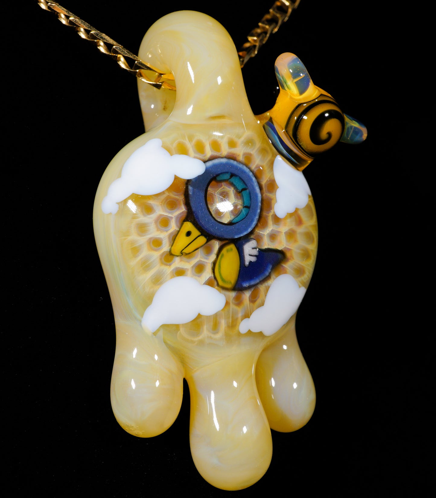 Burd Honeycomb Pendant