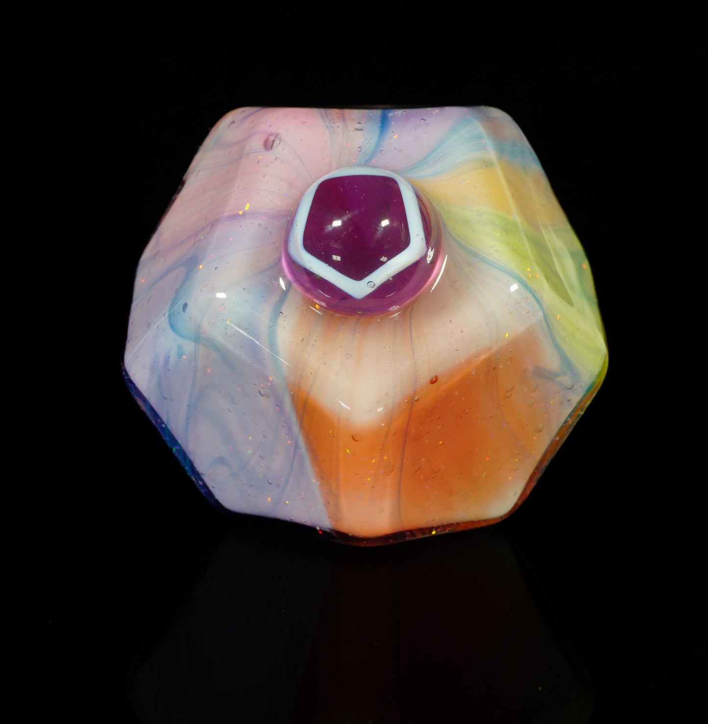 Crushed Opal UV Scribble Tech Voyager + Pendant