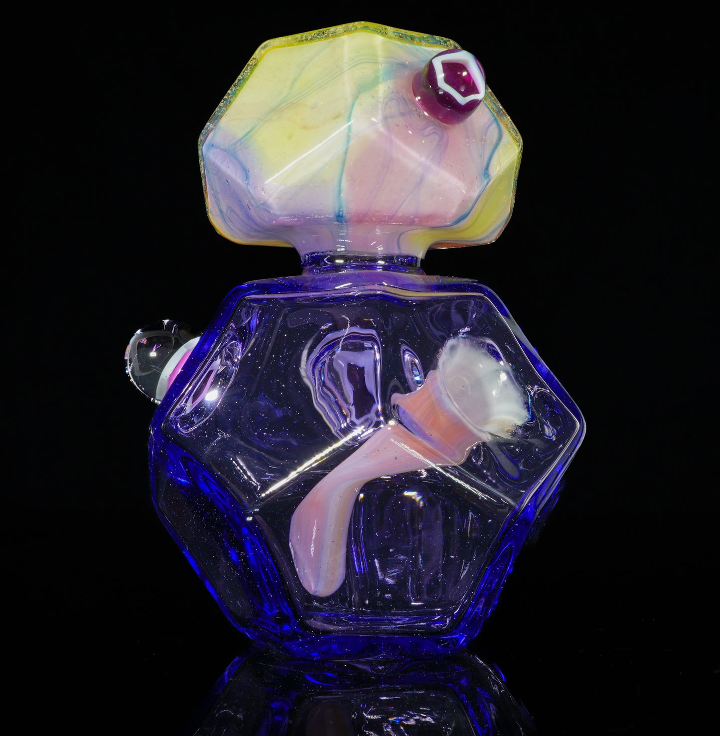 Crushed Opal UV Scribble Tech Voyager + Pendant
