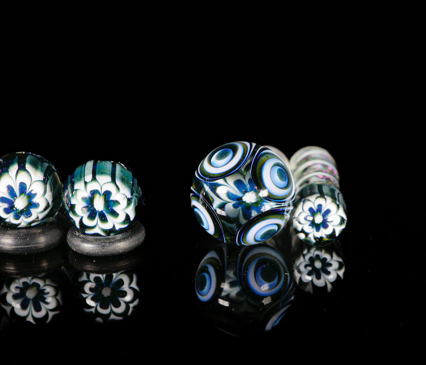 Maestro Series B&W Dotstack Slurper Set (6 pcs)